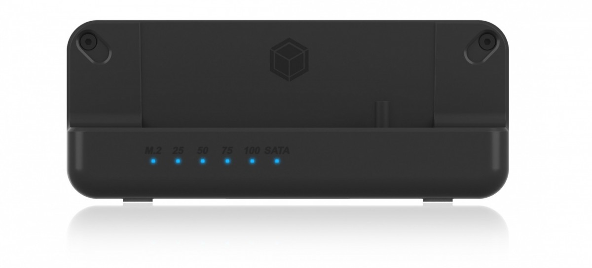 Adapteris raidsonic icy box ib-2914mscl-c31 m.2 nvme ssd &2.5''/3.5'' sata ssd/hdd