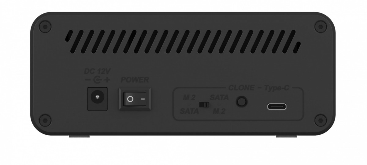 Adapteris raidsonic icy box ib-2914mscl-c31 m.2 nvme ssd &2.5''/3.5'' sata ssd/hdd