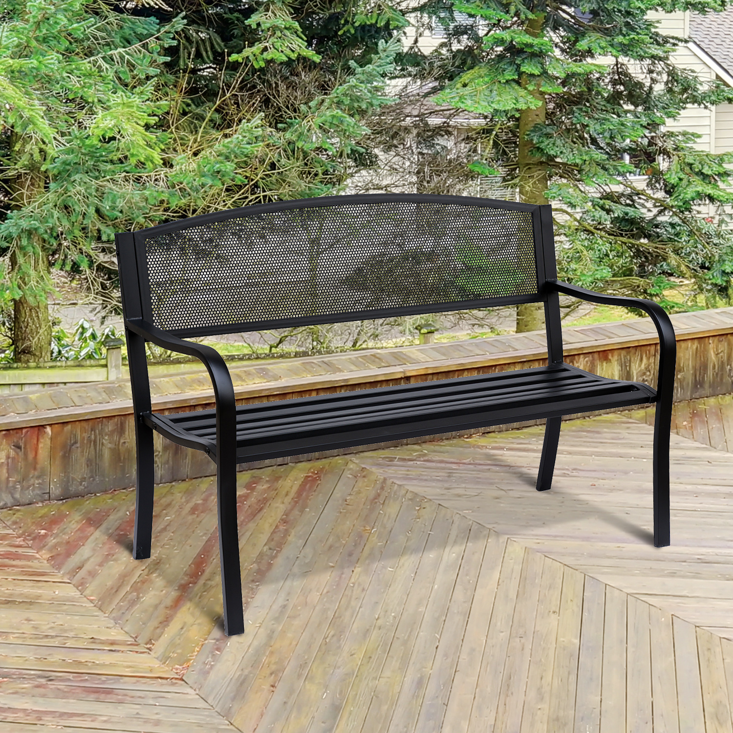 Lauko suoliukas 127 × 60 × 87 cm