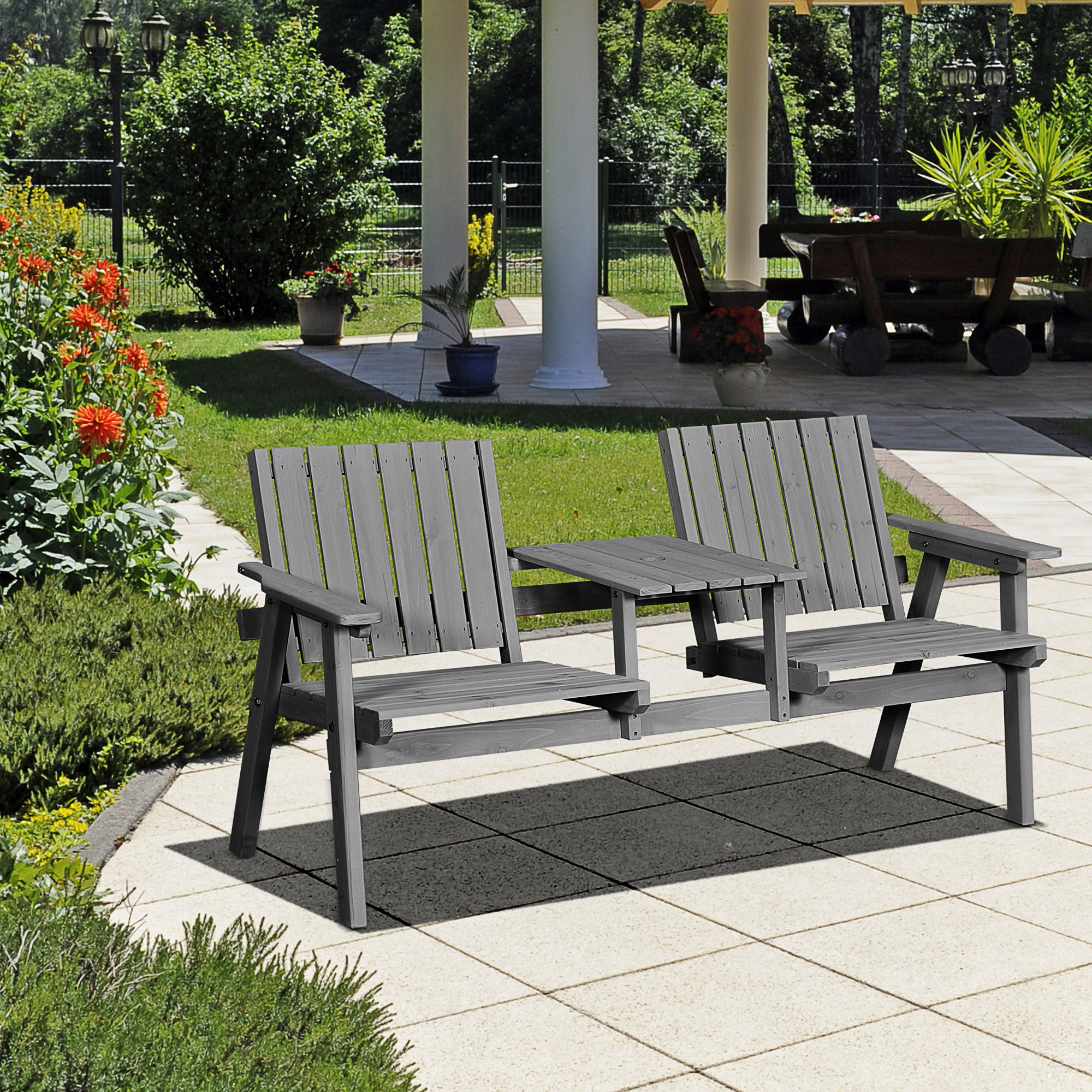 Sodo suolas 152 × 70 × 83 cm