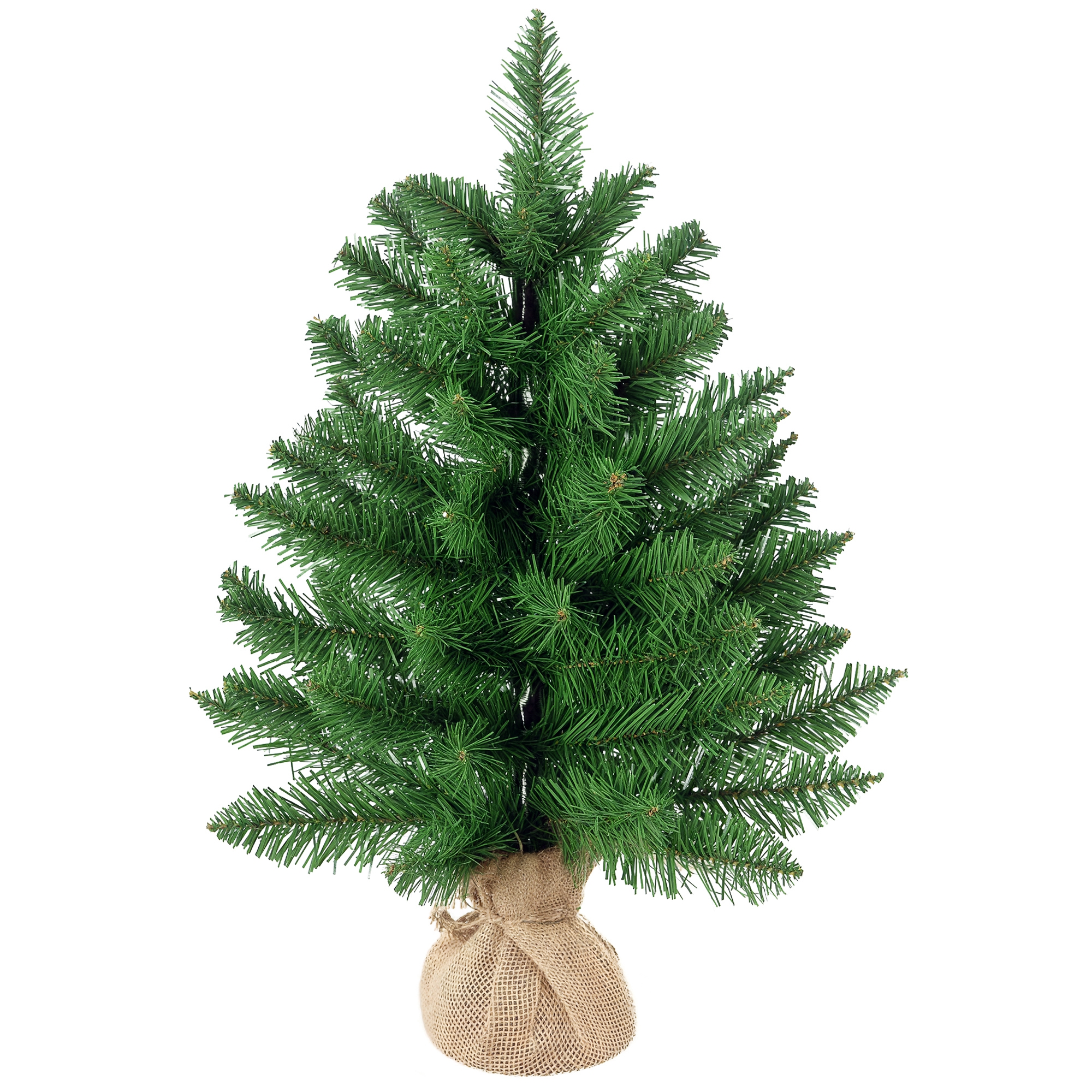 Dirbtinė kalėdinė eglutė su 70 šakelių galiukų, žalia, 60 cm