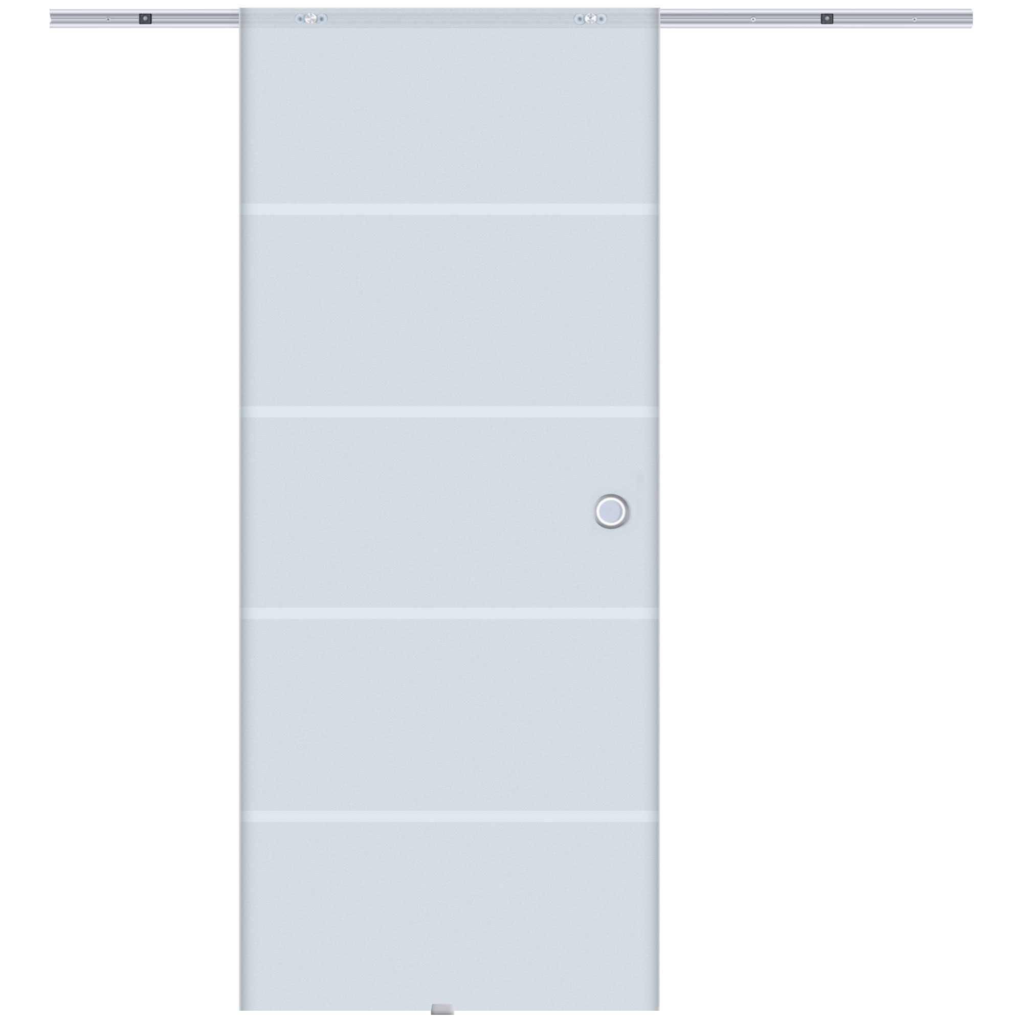 Stiklinės stumdomos durys 2050 × 900 mm