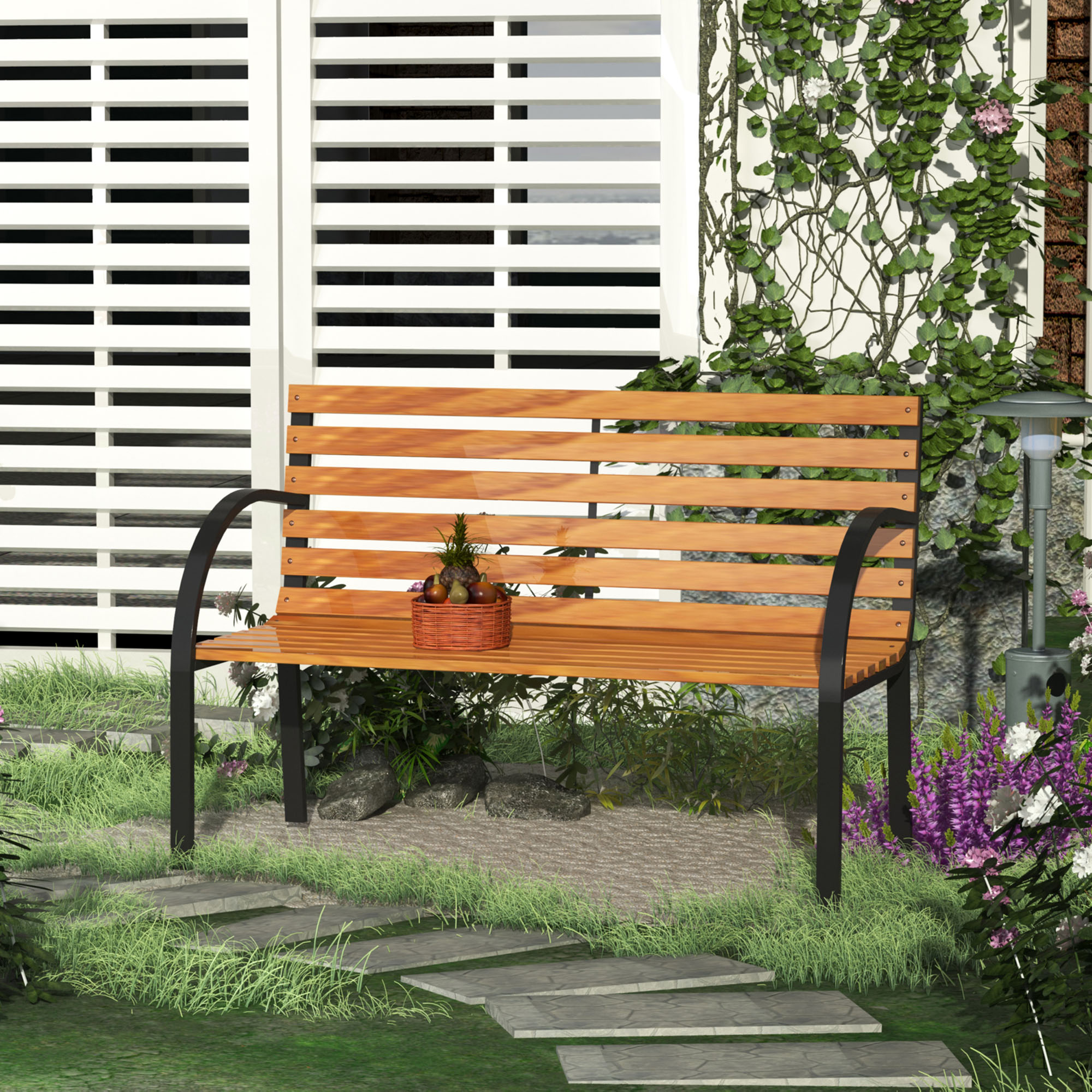 Sodo suolas 122 × 60 × 83 cm