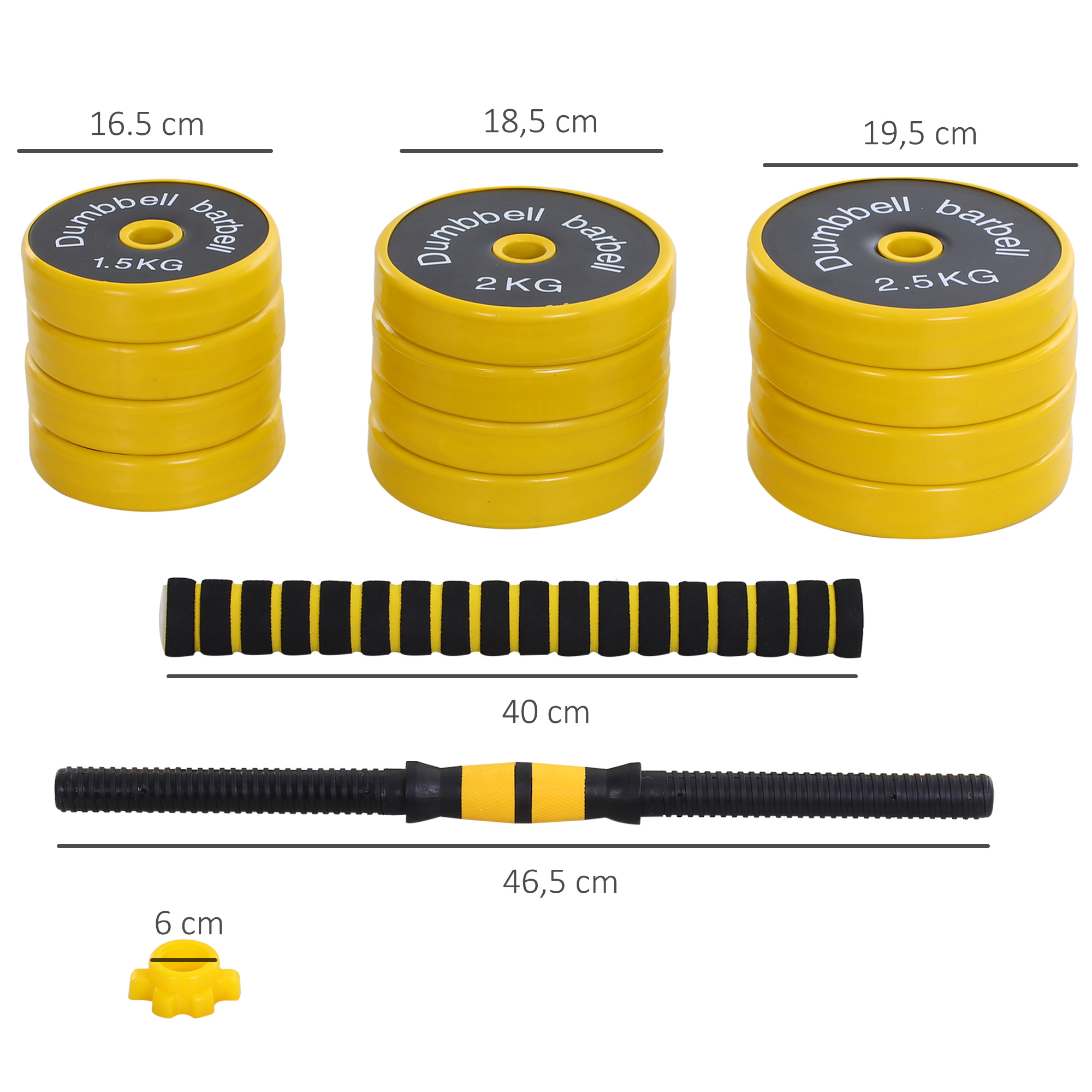 Hanteliai 25 kg 2