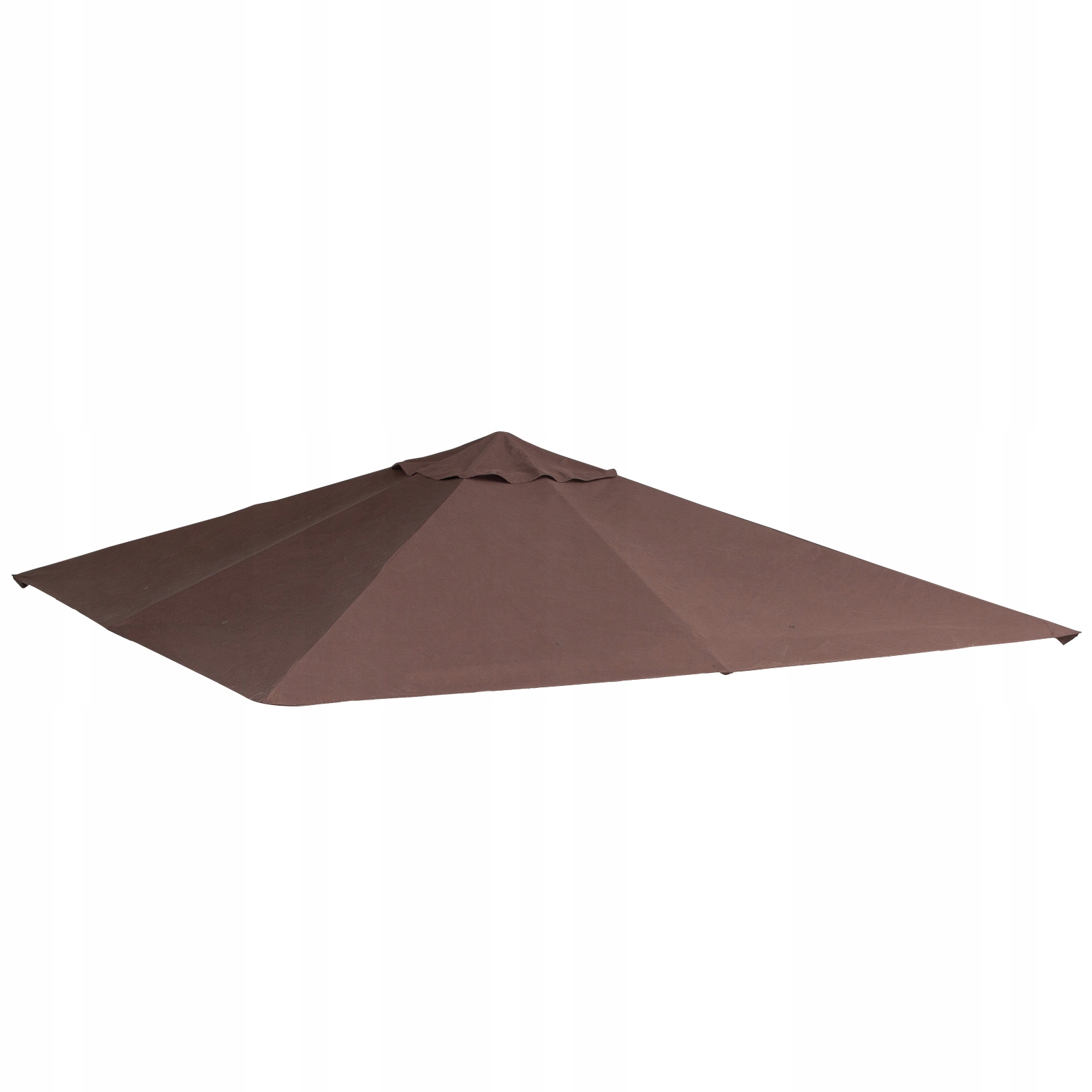 Stogas pavėsinei Outsunny, 2,93x2,93 m, rudas