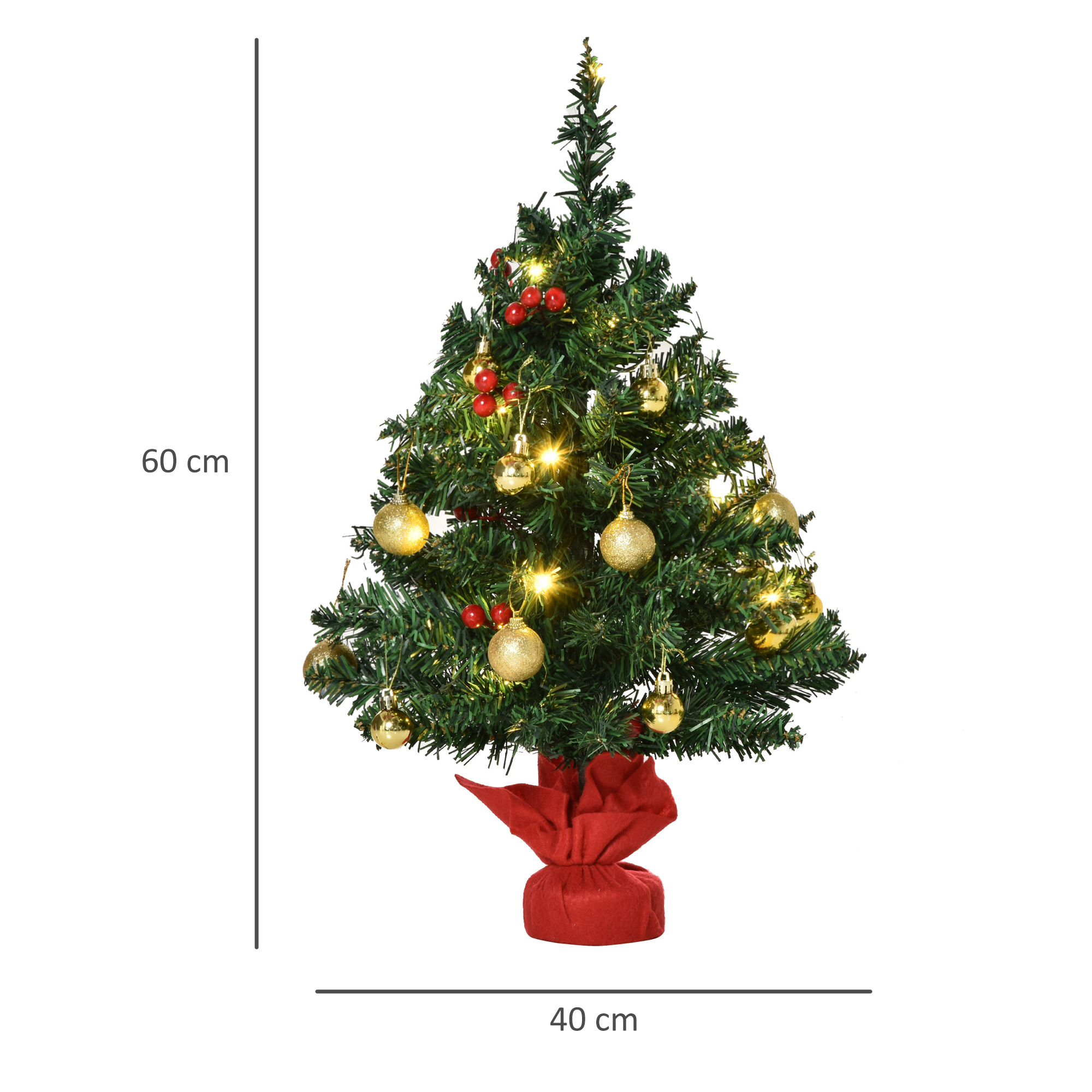 Kalėdinė eglutė 60 cm 2
