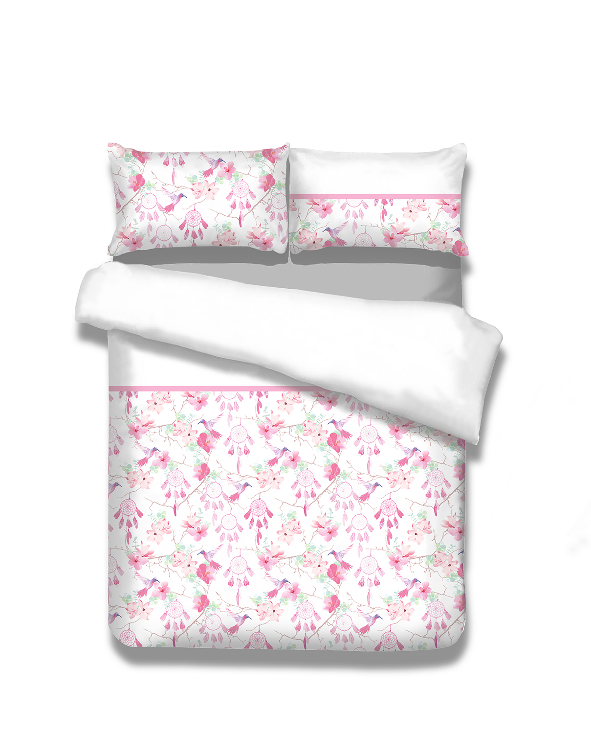 Patalynės komplektas 155×220 (2 vnt.) + 80×80 (2 vnt.)