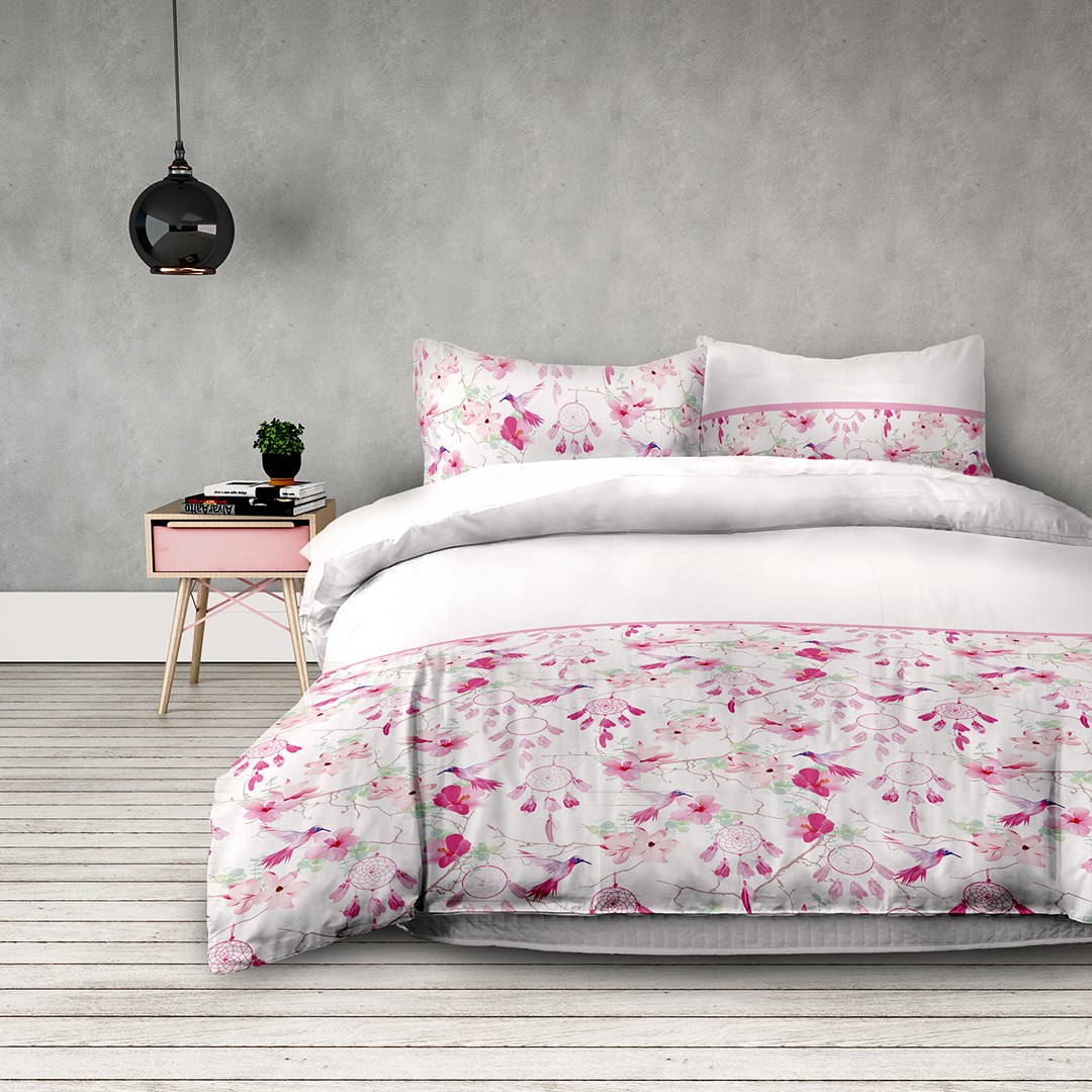 Patalynės komplektas 155×220 (2 vnt.) + 80×80 (2 vnt.) 3