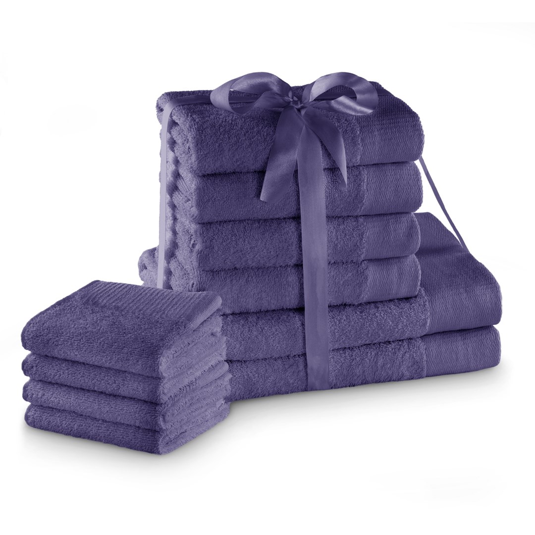 Rankšluosčių rinkinys violetinis 10 vnt.