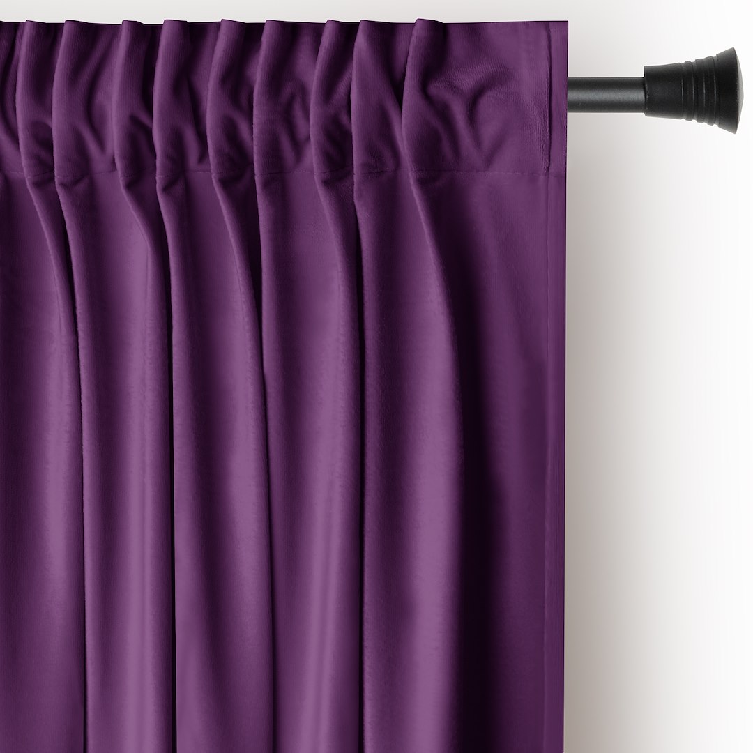 Užuolaida violetinė 140x245 cm 3