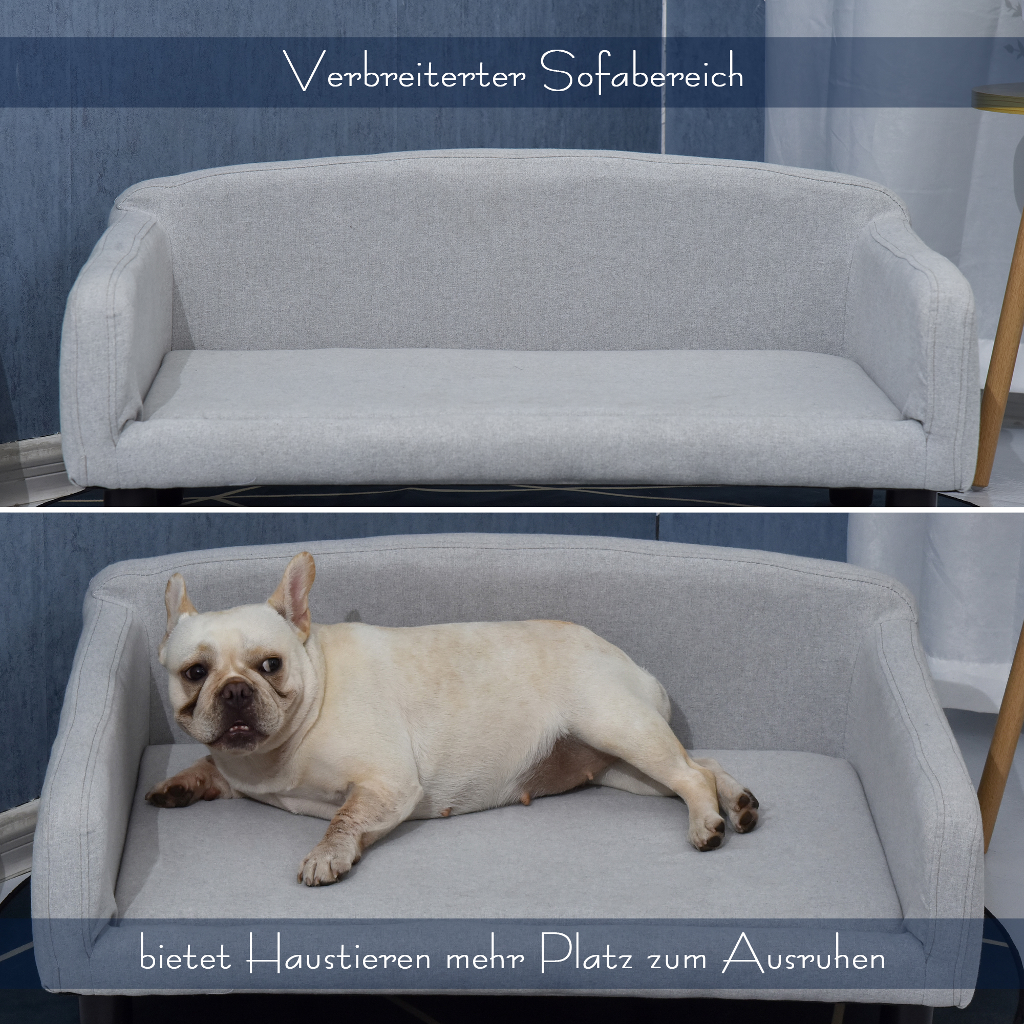 Gyvūnų sofa 82 x 54 x 36 cm 3