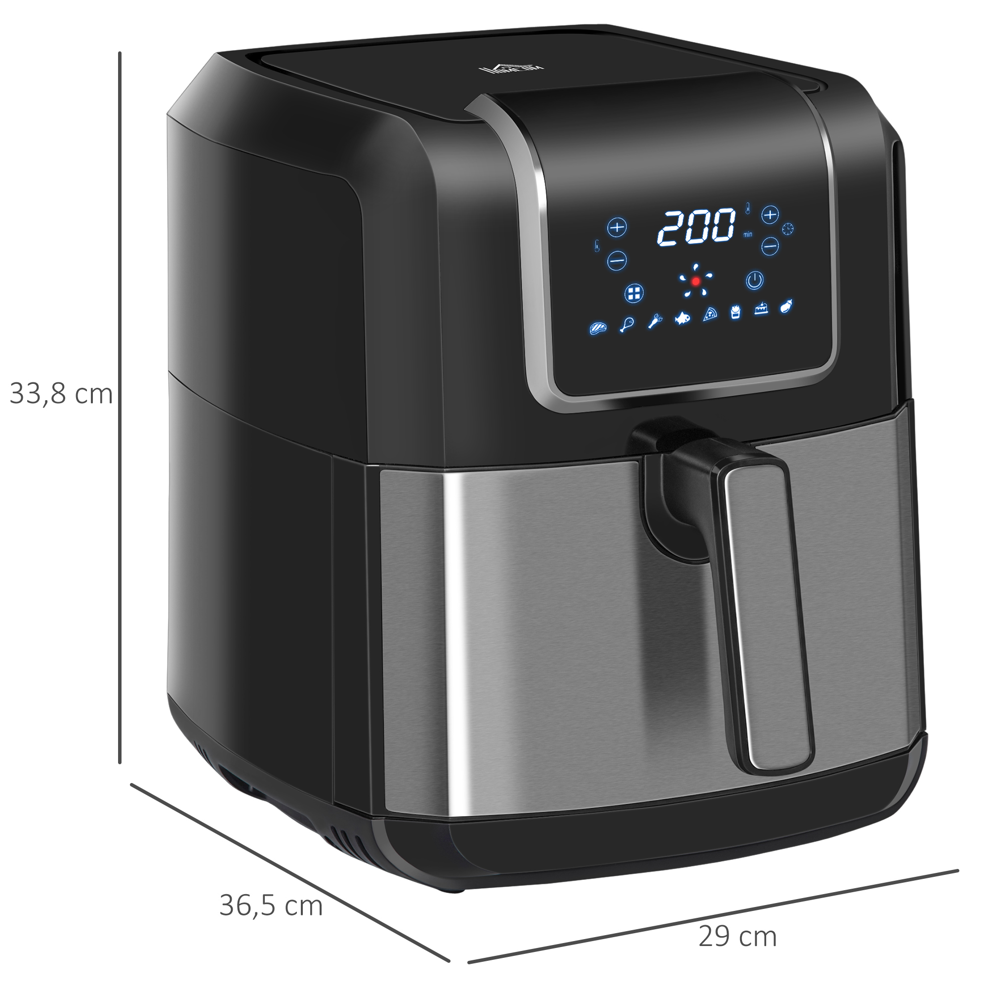 Oro gruzdintuvė 6,5 l 2