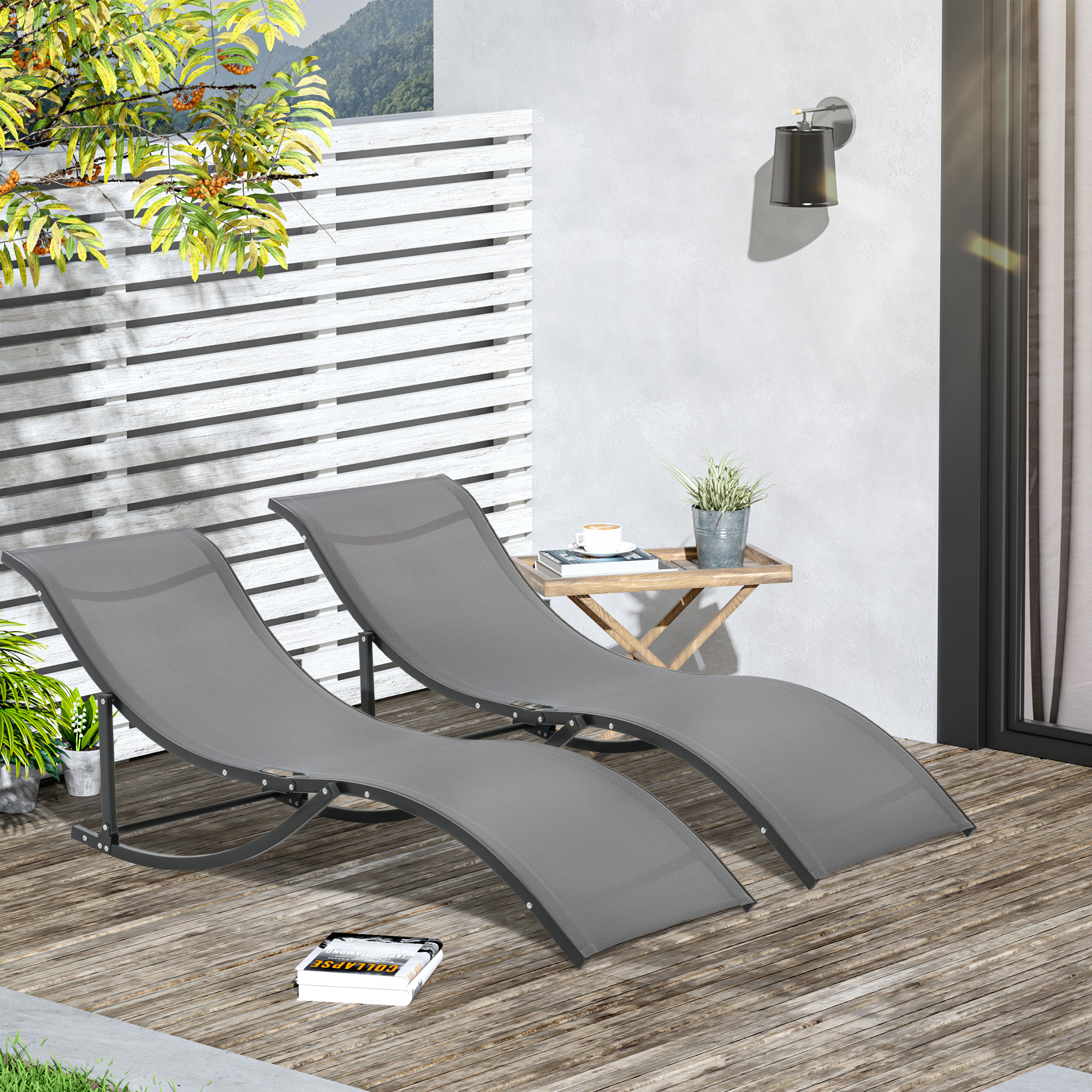 Sodo gultas 165 × 61 × 63 cm