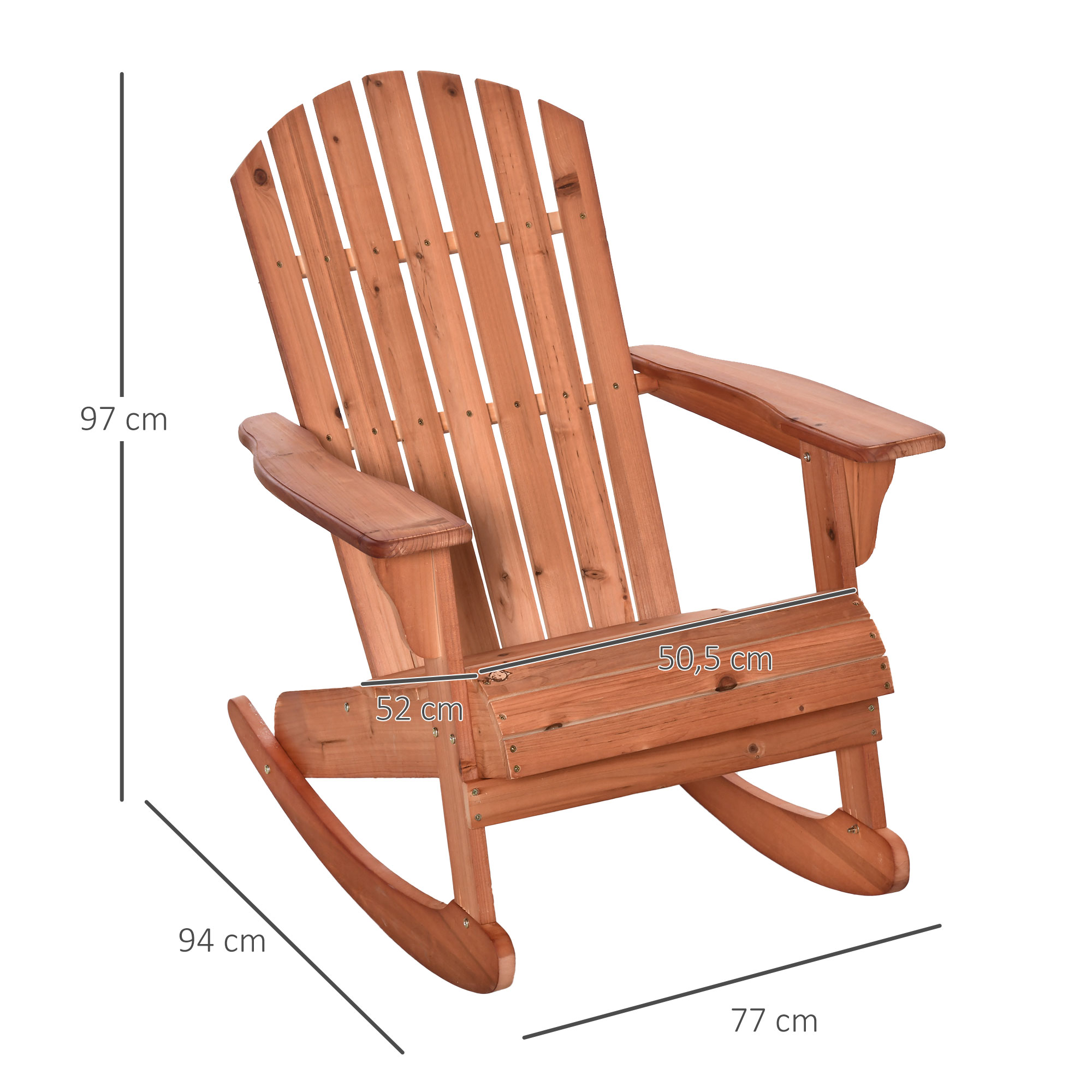 Adirondack kėdė 77 x 94 x 97 cm 2