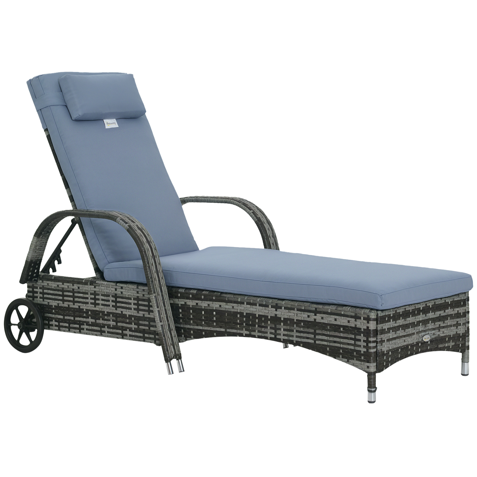 Sodo gultas 200 × 73 × 30–103 cm