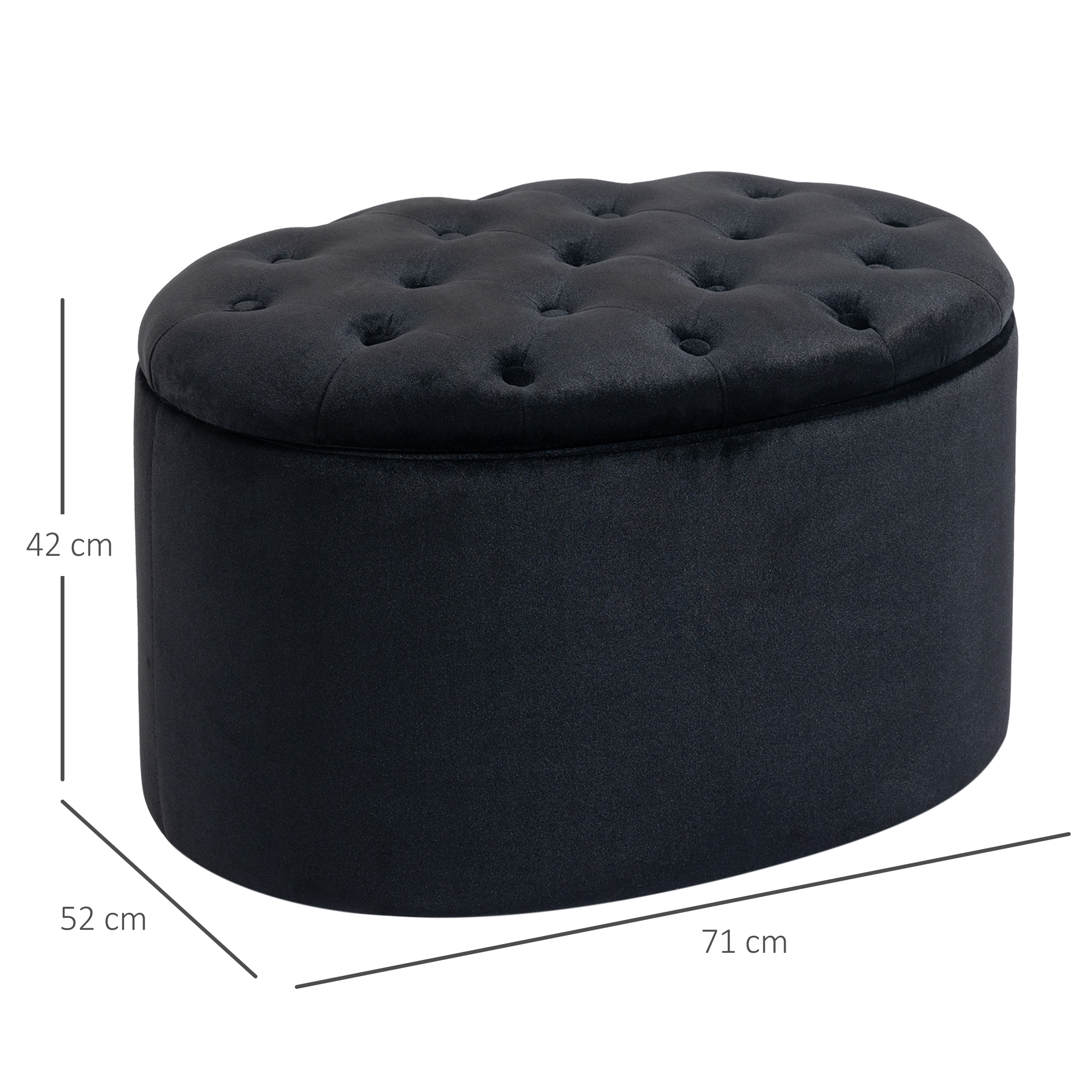 Pufas 71 × 52 × 42 cm 2