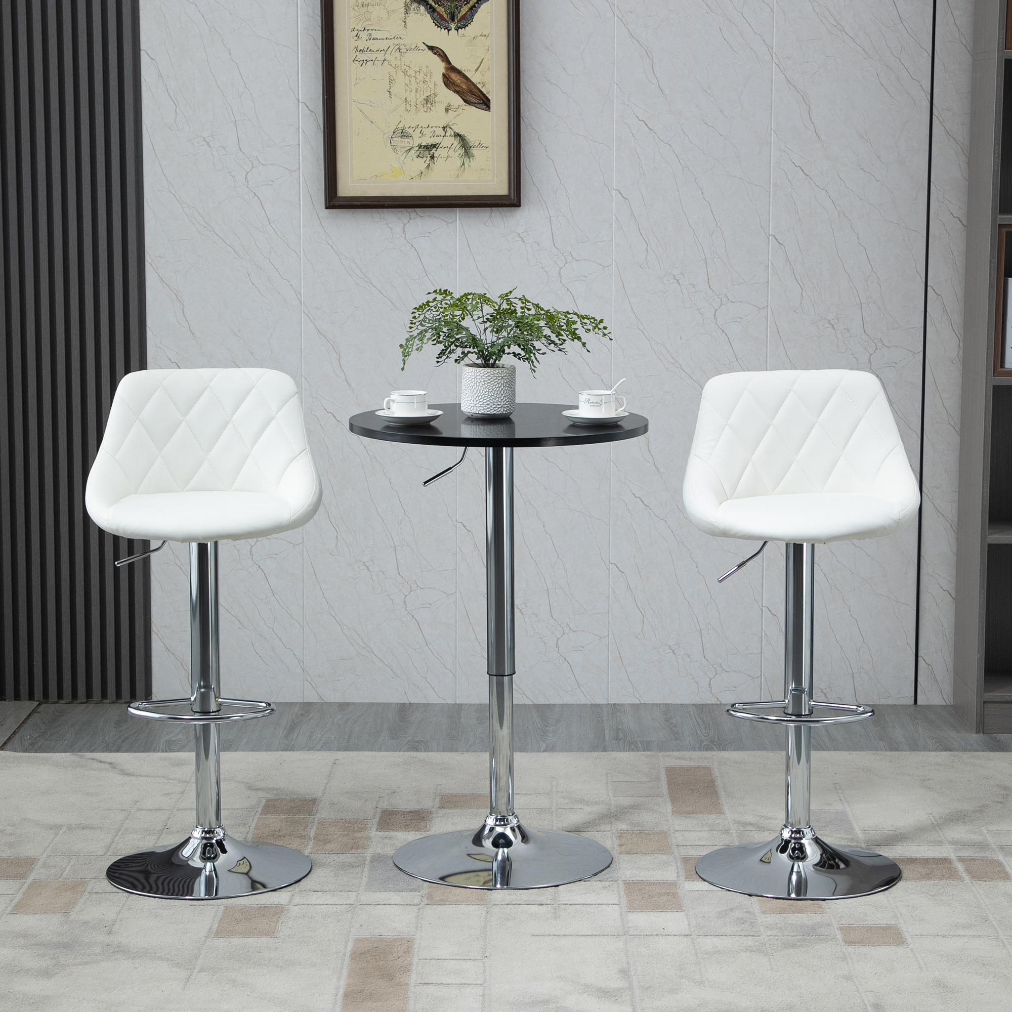 Baro stalas Ø61 x 70-90 cm