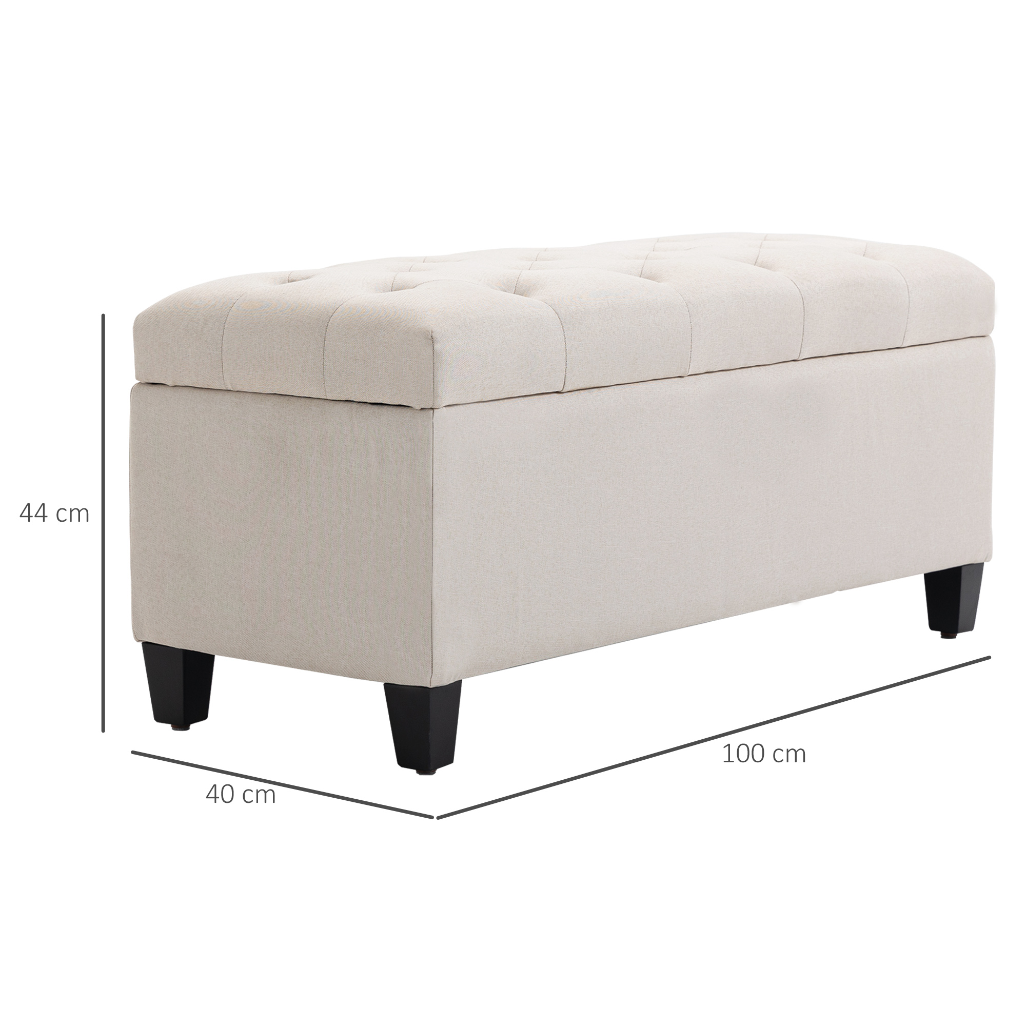 Pufas 100 x 40 x 44 cm 2