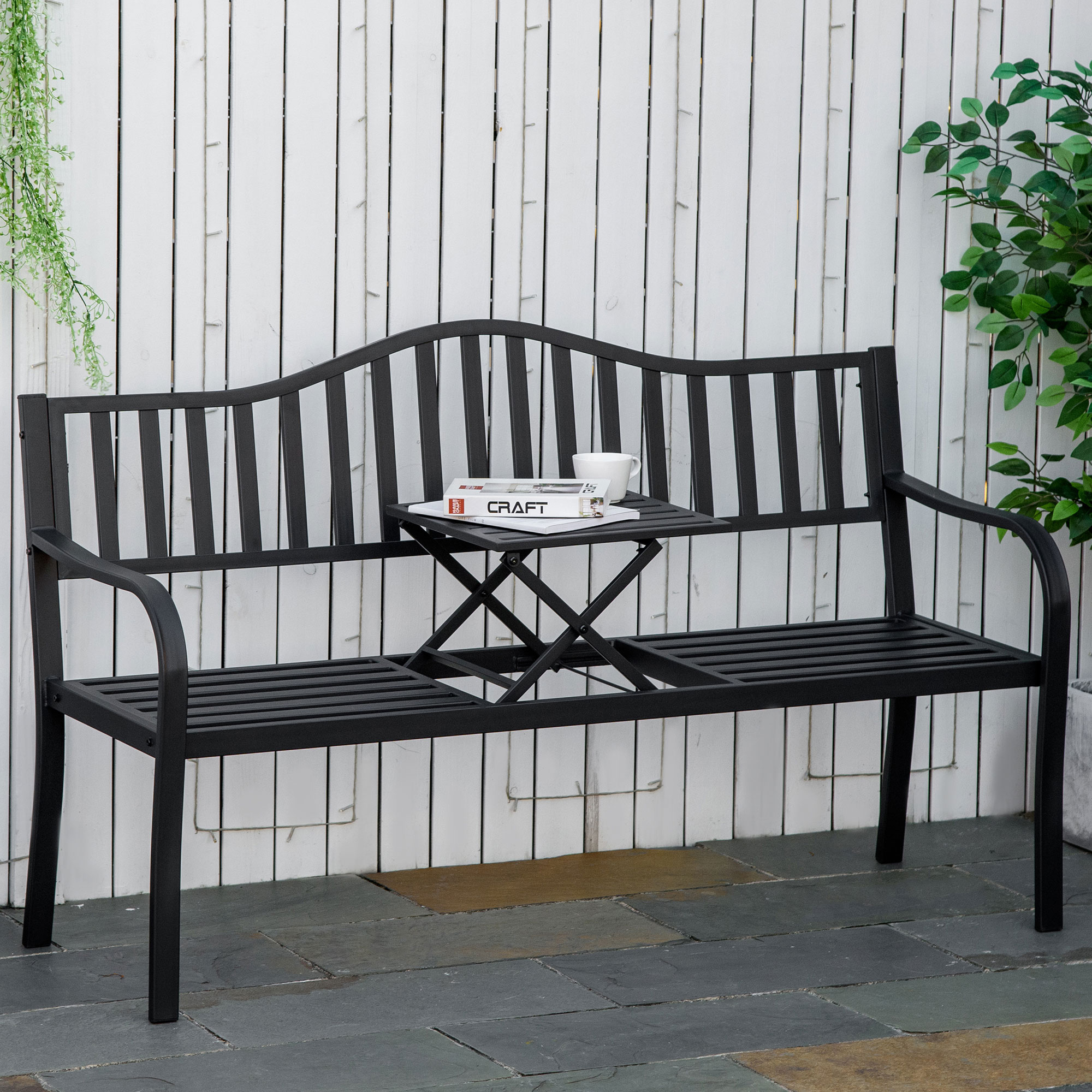 Sodo suoliukas 150 × 58,5 × 90 cm