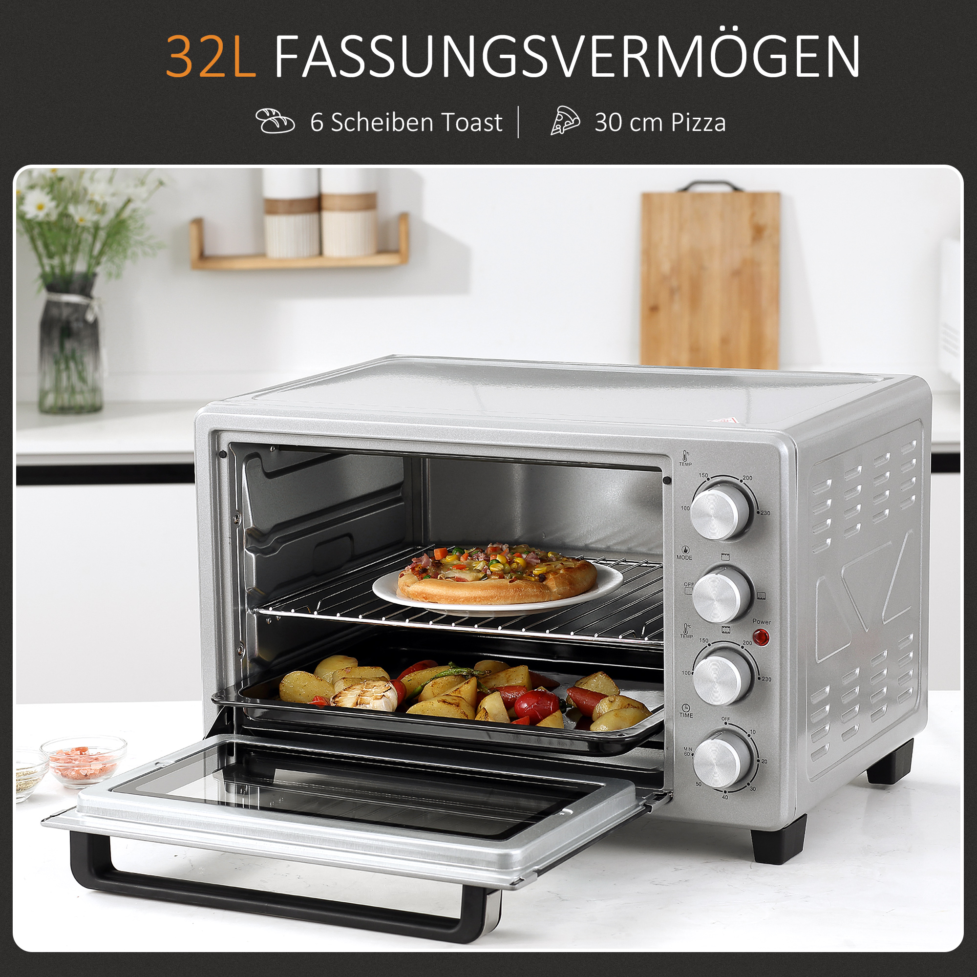 Mini orkaitė 32 l 3