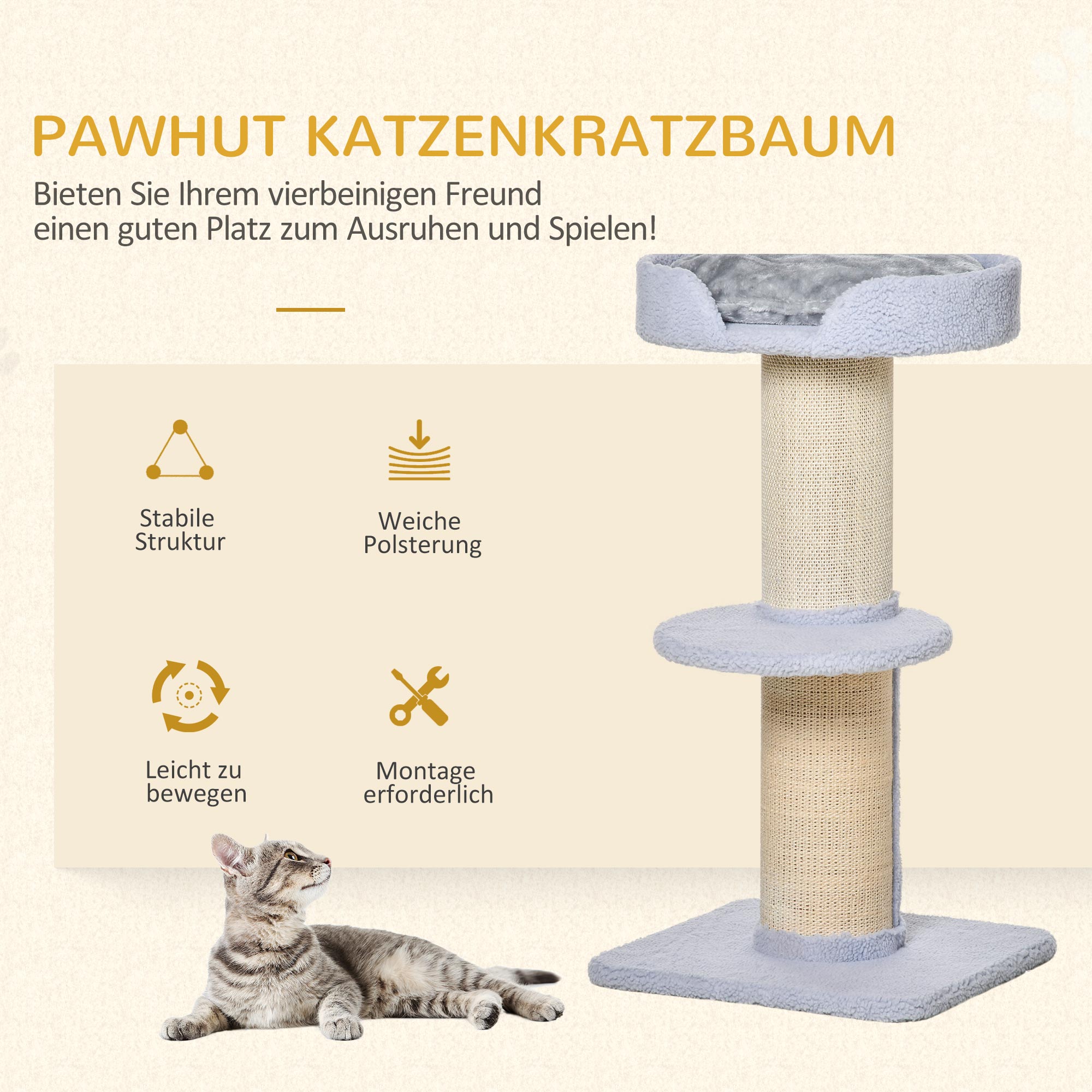 Katinų draskyklė 91 cm 3