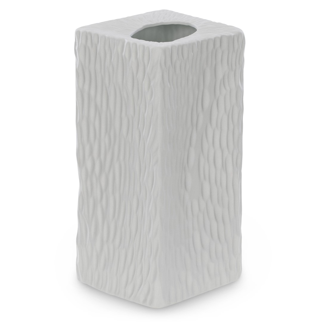 Vaza keramikinė pilka 10,2 × 22,7 cm
