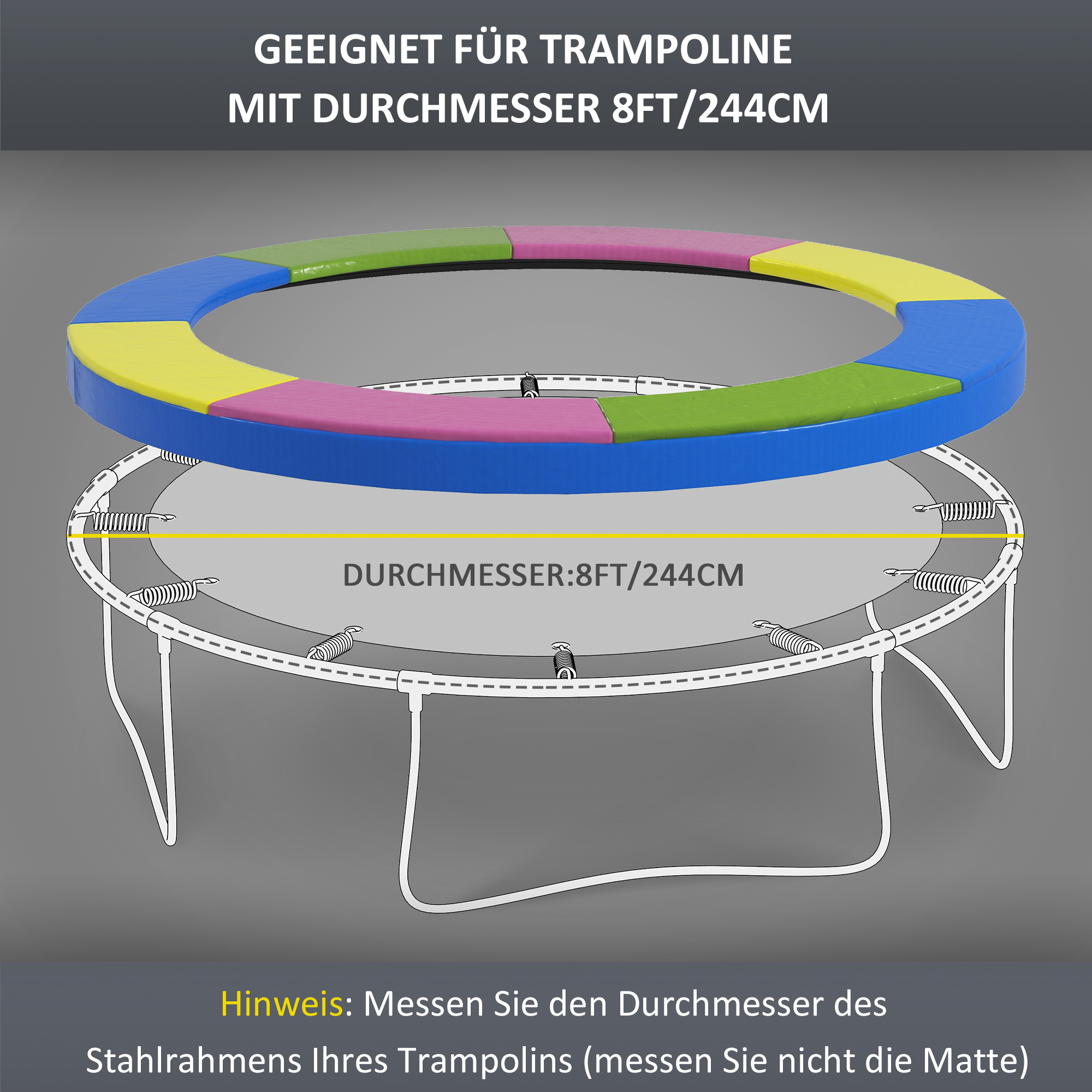 Batuto apsauga Ø244 cm 3