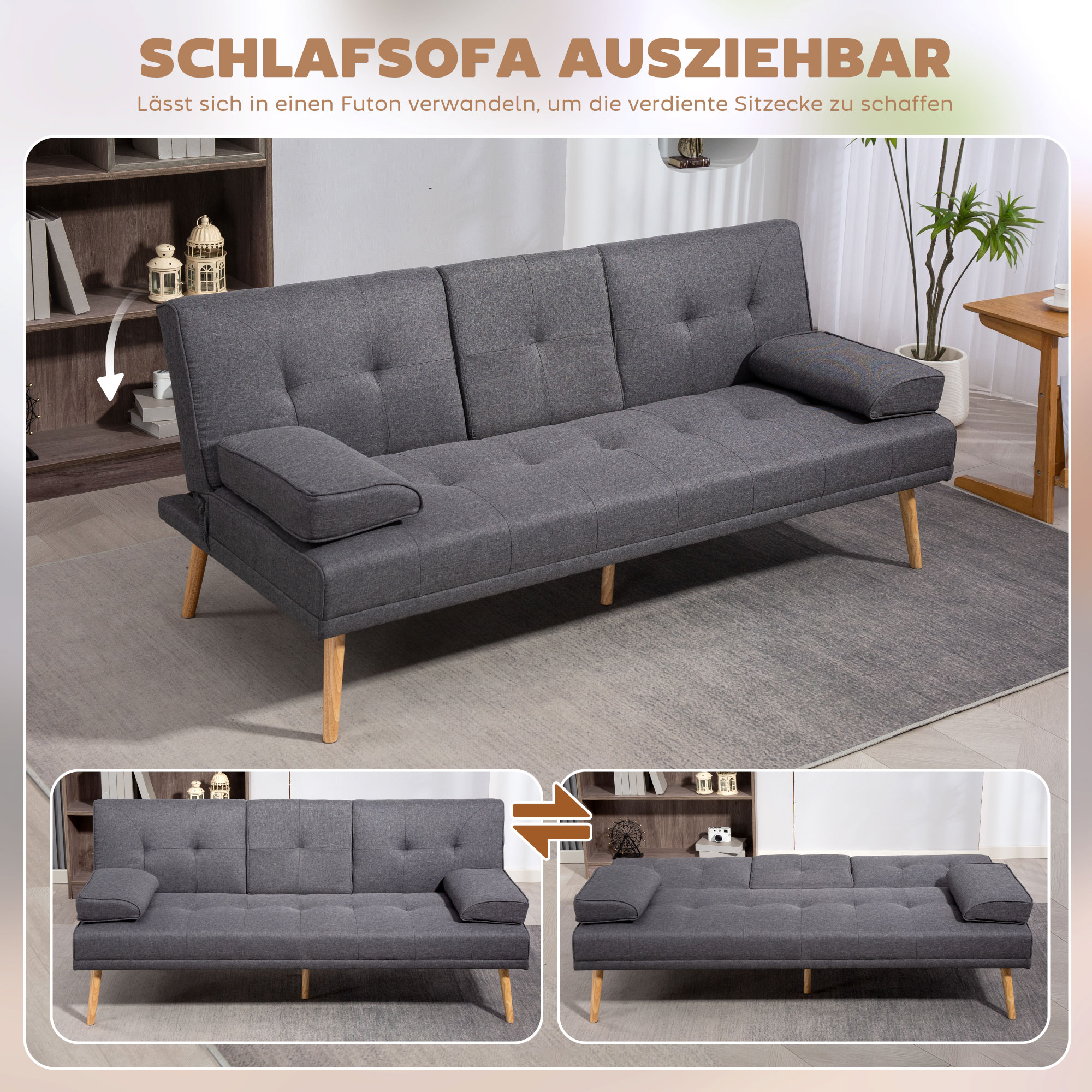 Sofa tamsiai pilka 3