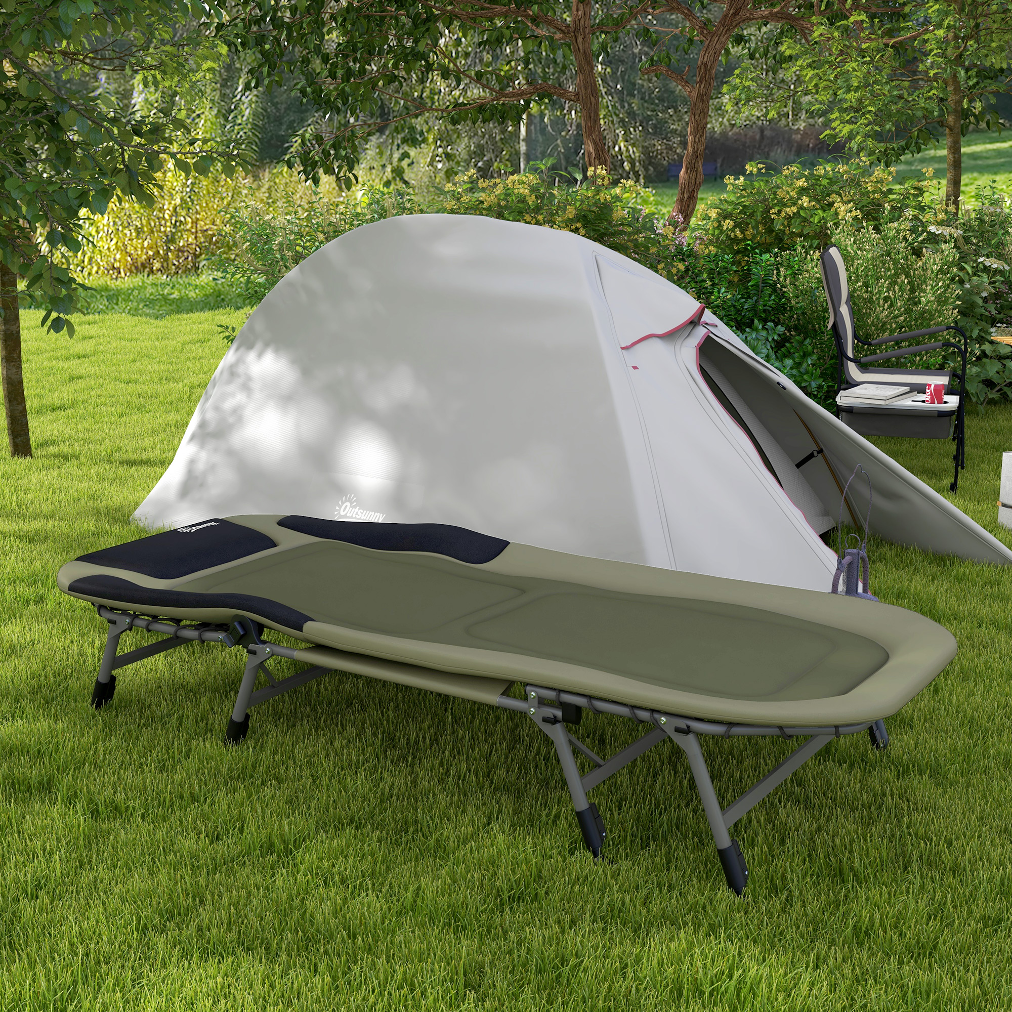 Lauko gultas 200 x 85 x 40–51 cm