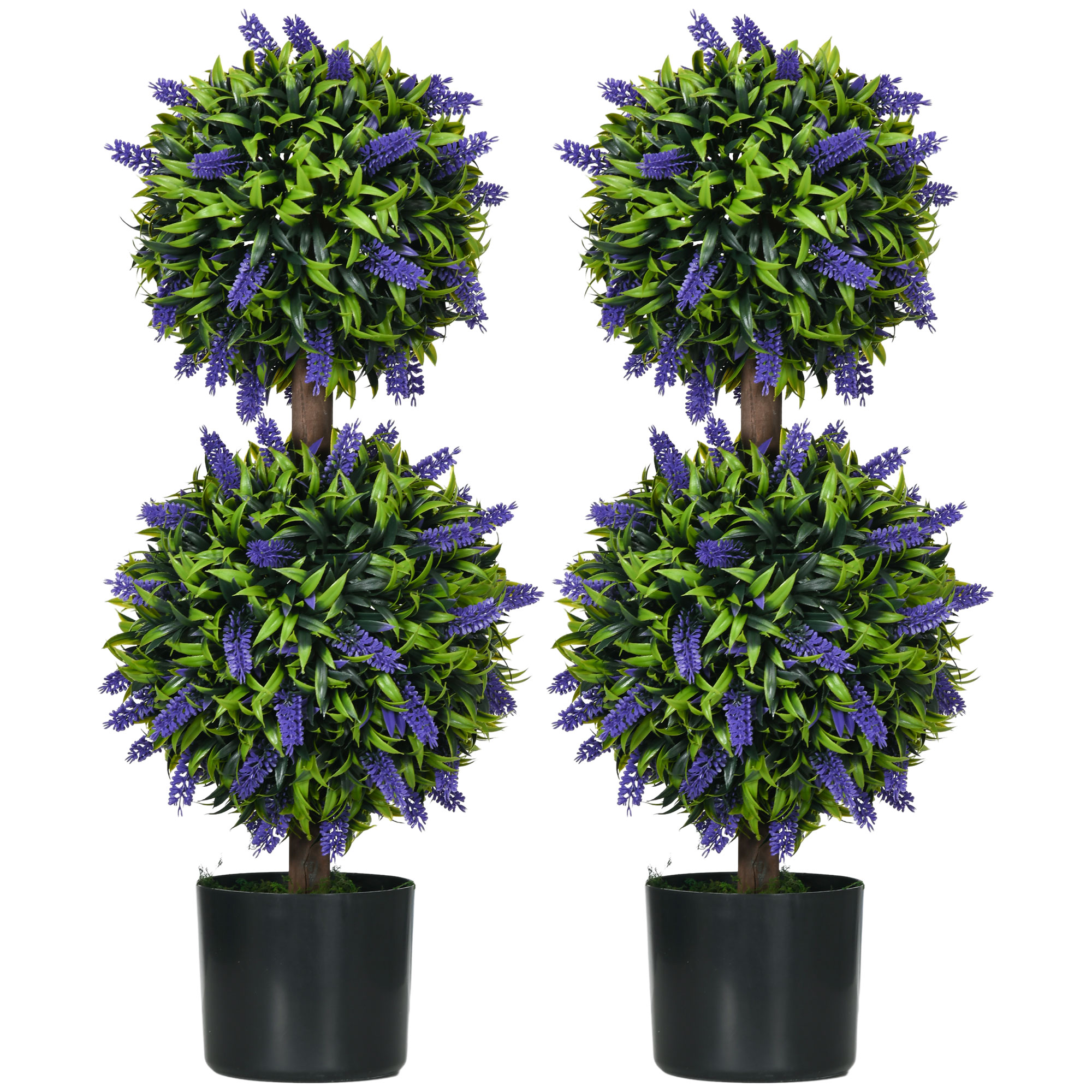 Dirbtinis levandų medis 70 cm