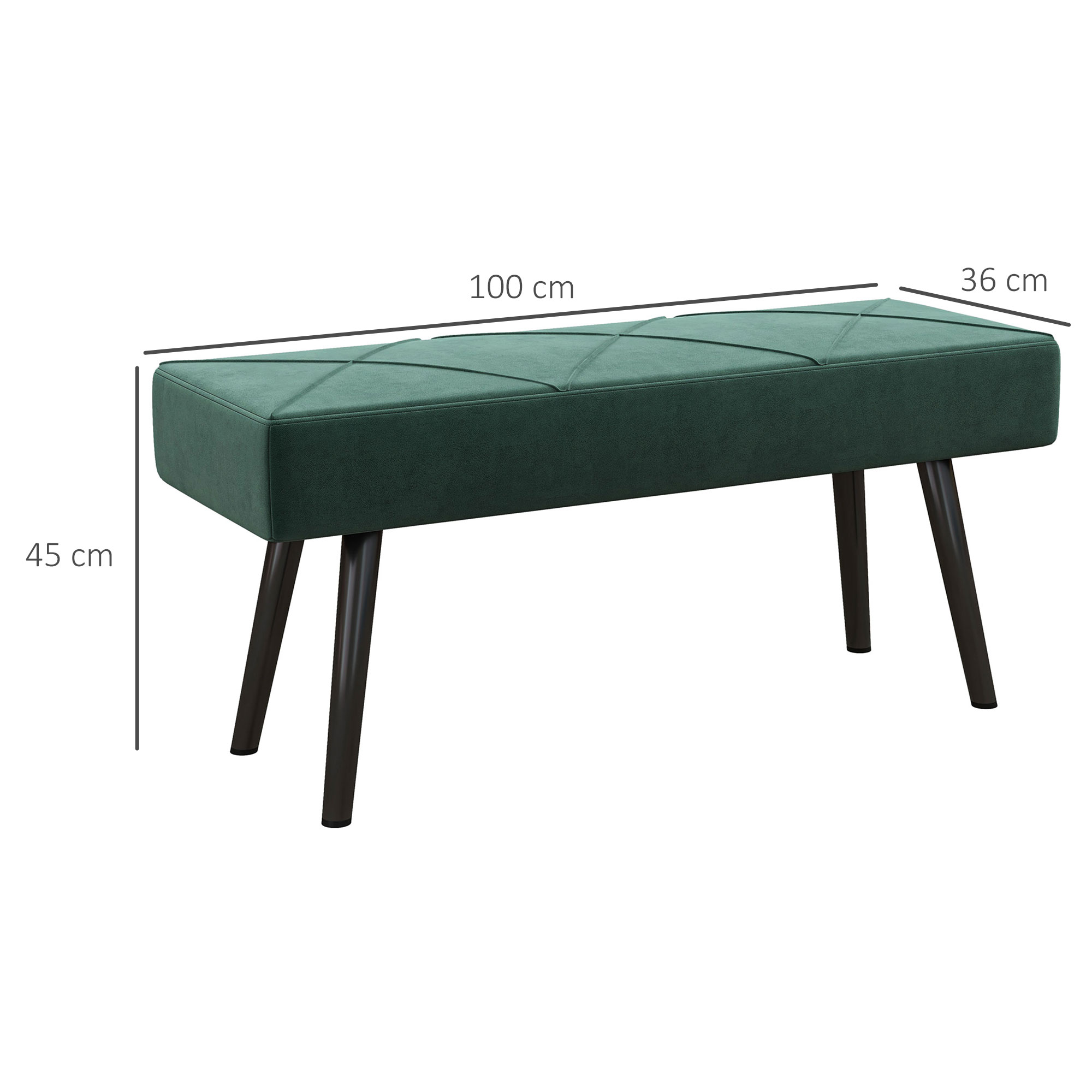 Pufas 100 × 36 × 45 cm 2