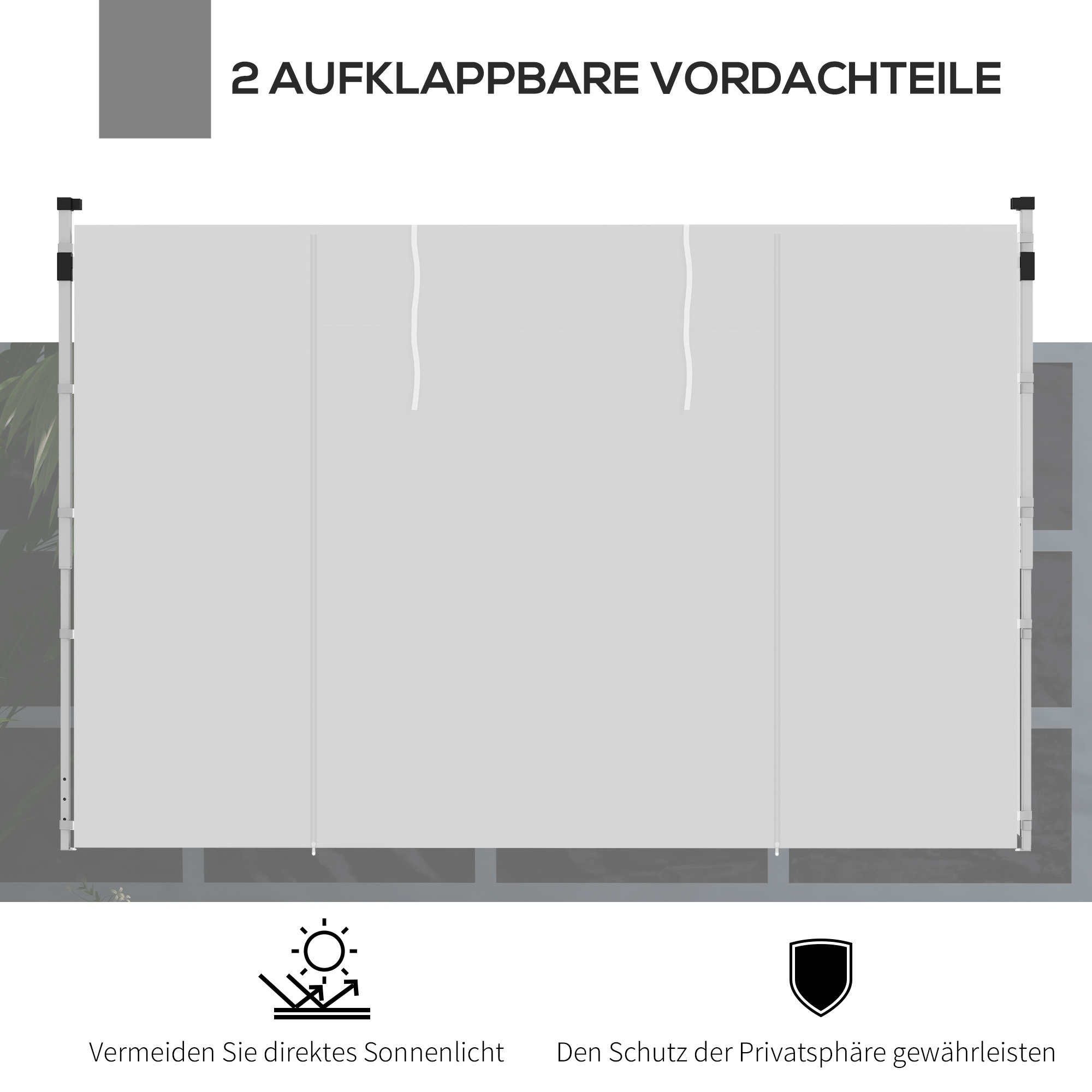 Paviljono užuolaidos 295 × 195 cm 3
