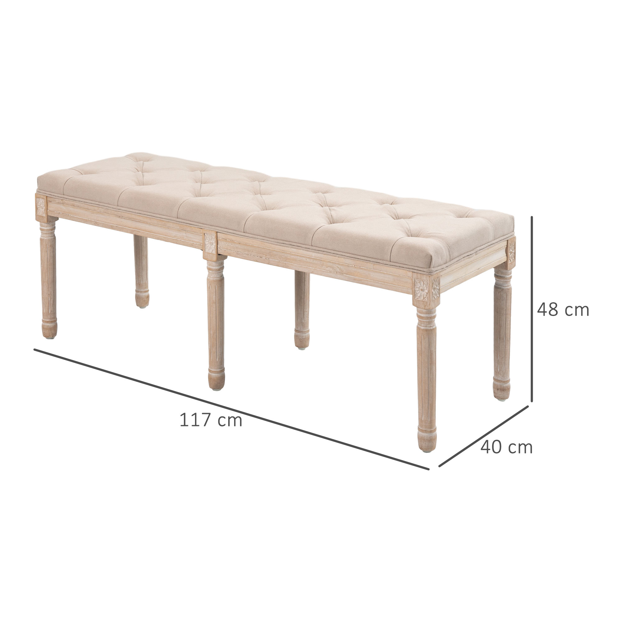 Suoliukas 117 × 40 × 48 cm 2
