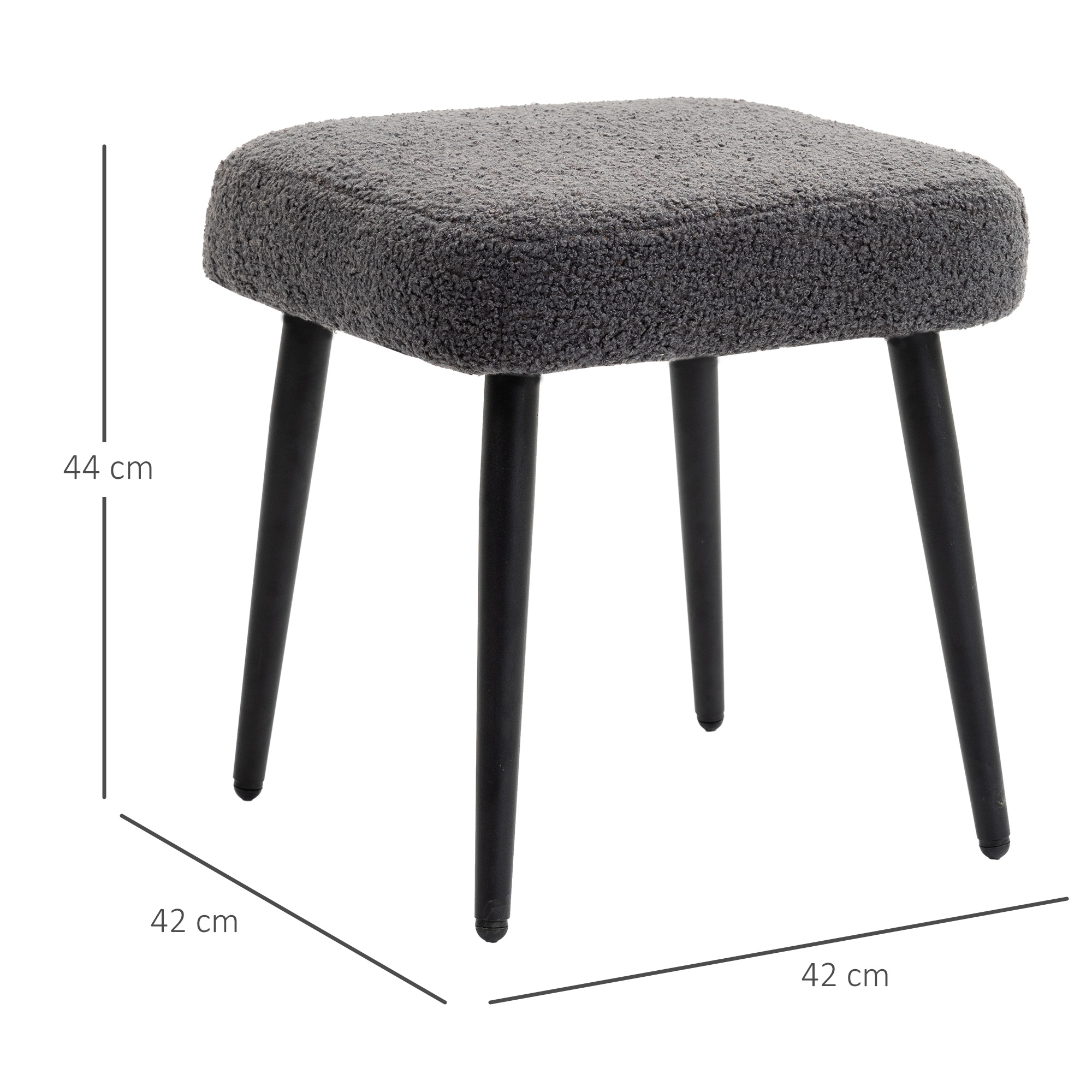 Pufas 42 × 42 × 44 cm 2