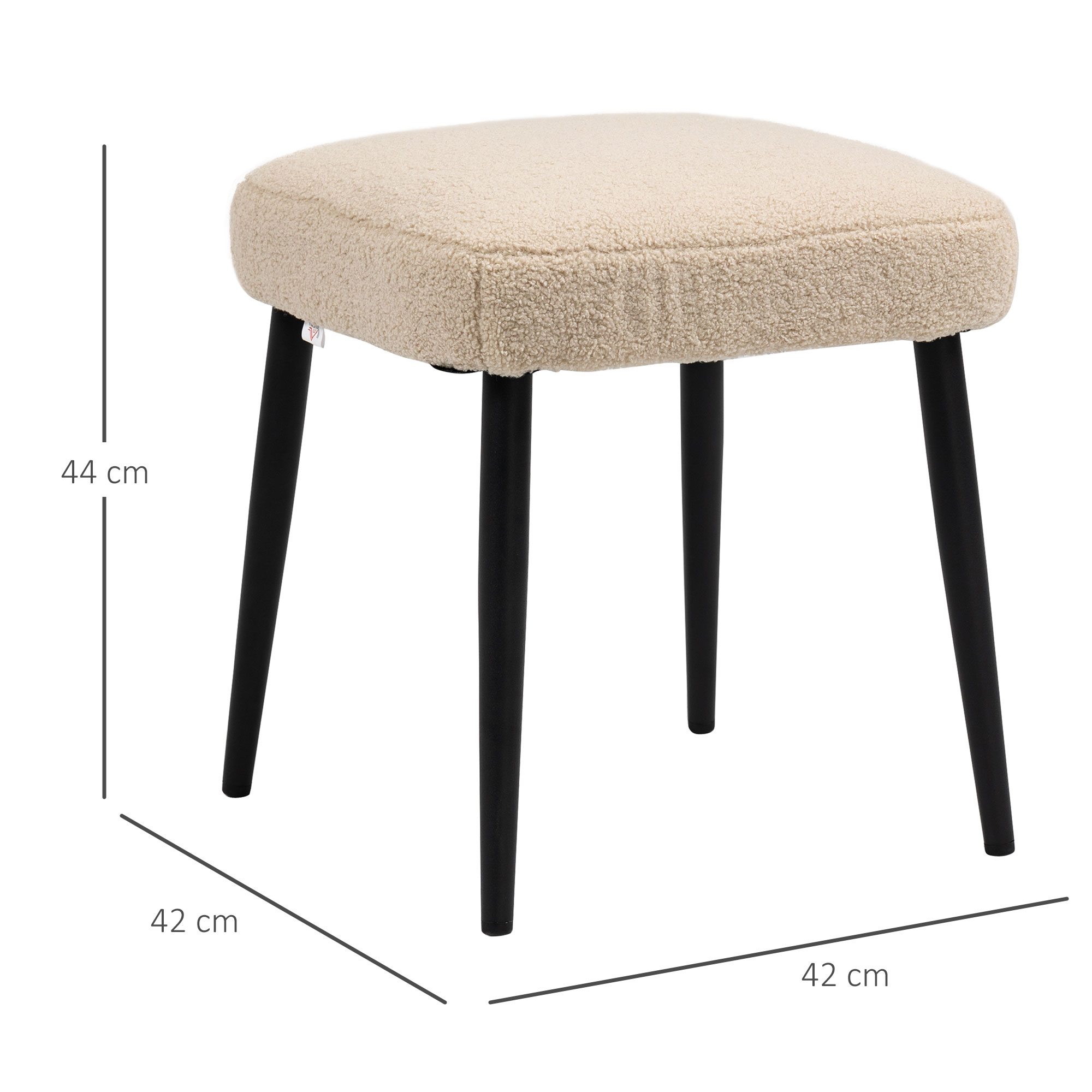 Pufas 42 × 42 × 44 cm 2
