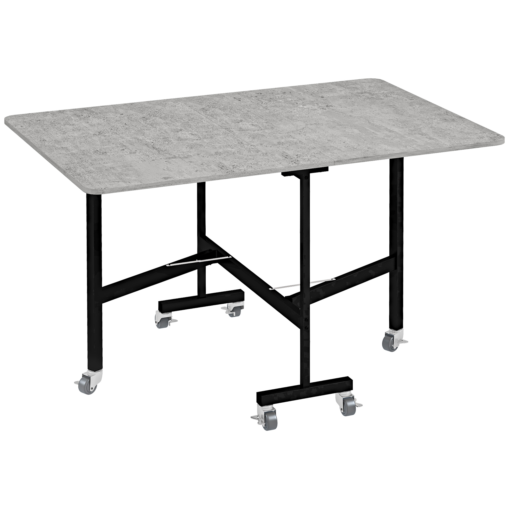 Sulankstomas stalas 120 x 80 x 73 cm