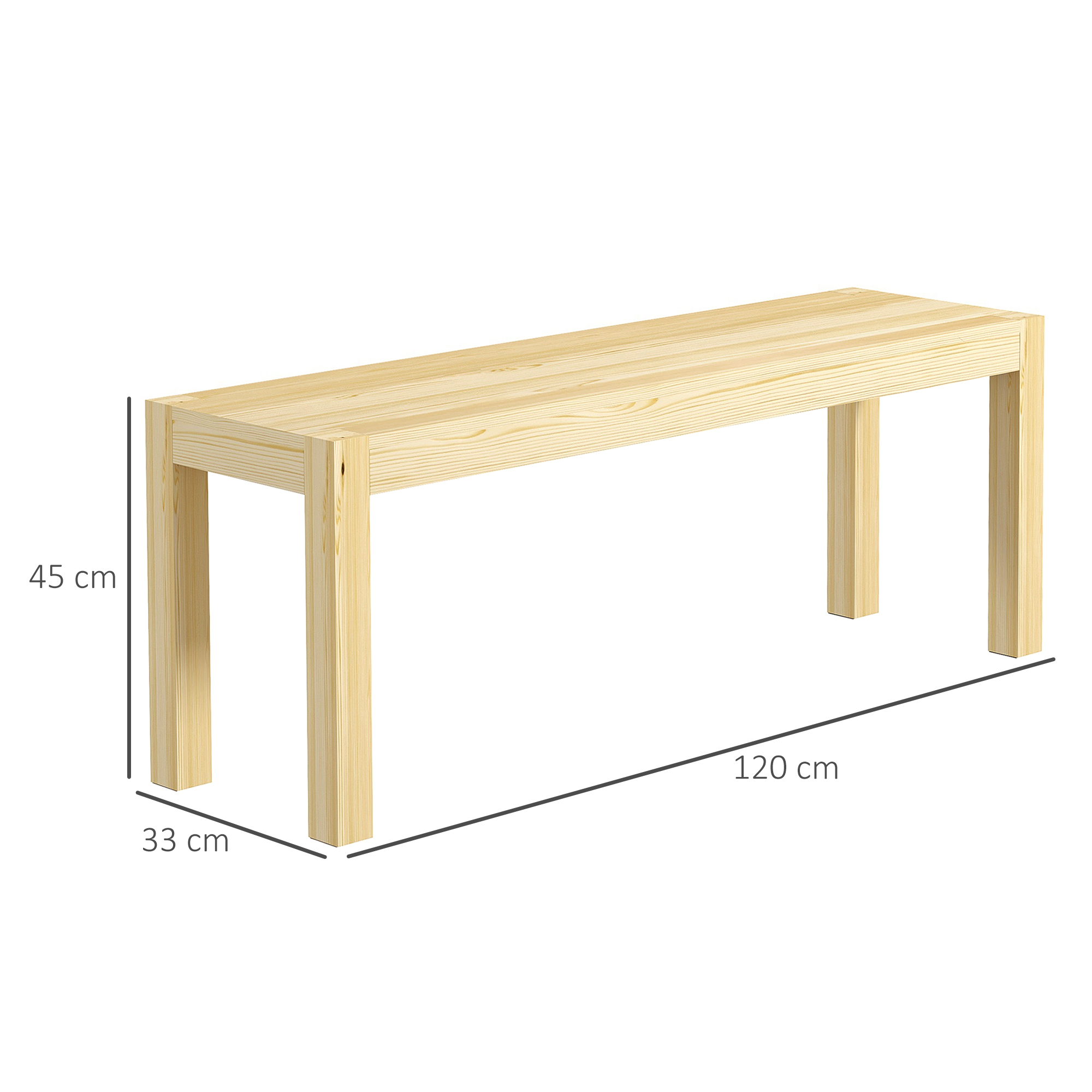 Suoliukas 120 × 33 × 45 cm 2