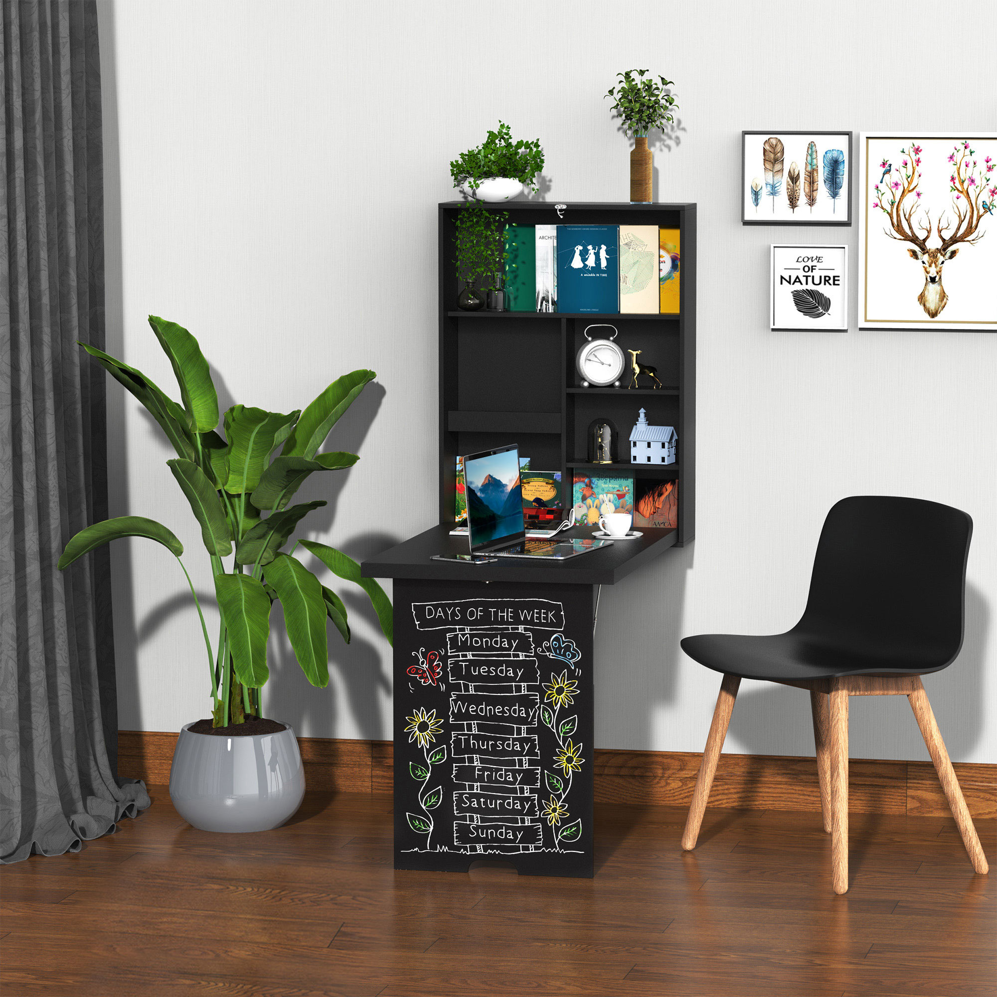 Sieninis sulankstomas stalas 60 x 94,5 x 147 cm