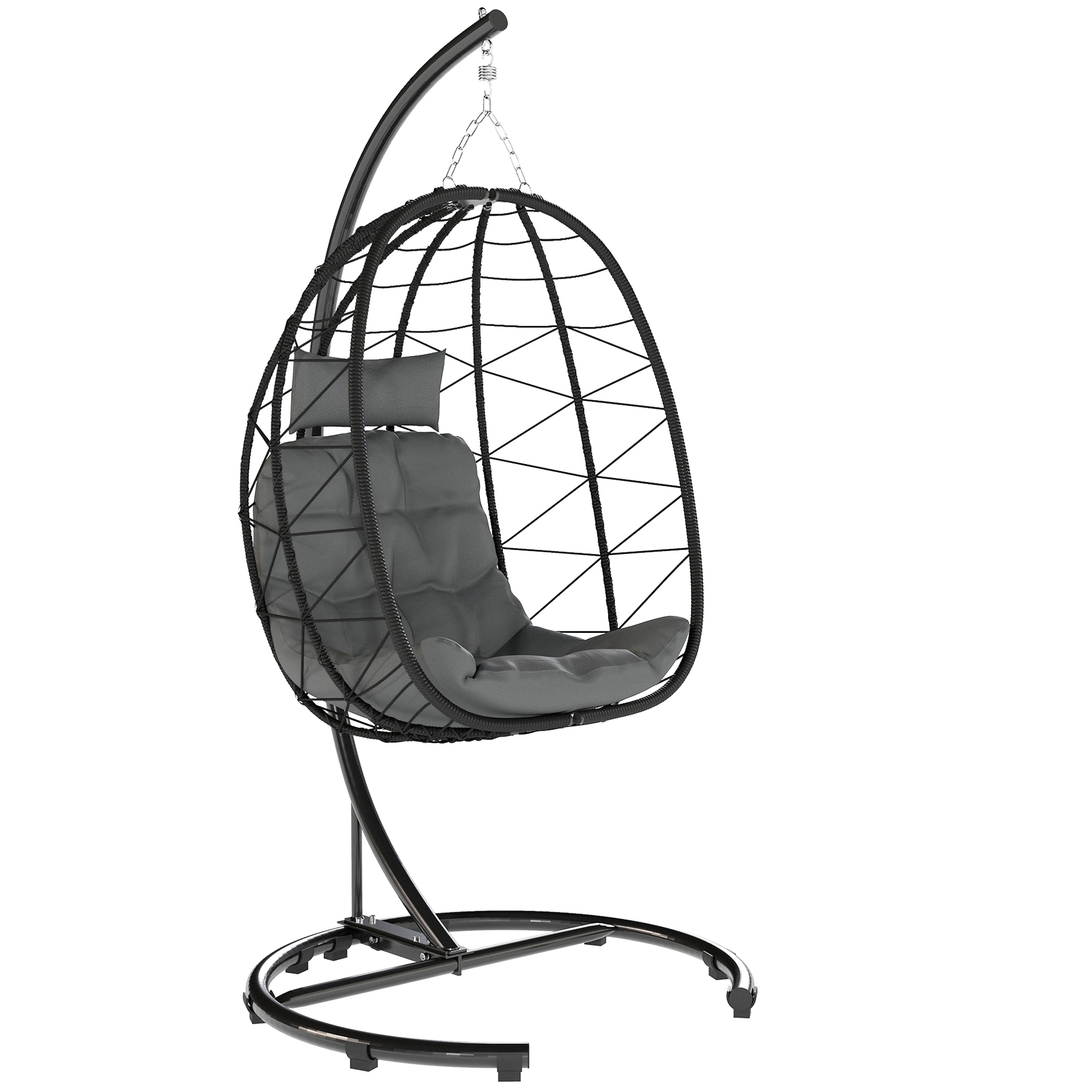 Kabantis krėslas 102 × 102 × 195 cm