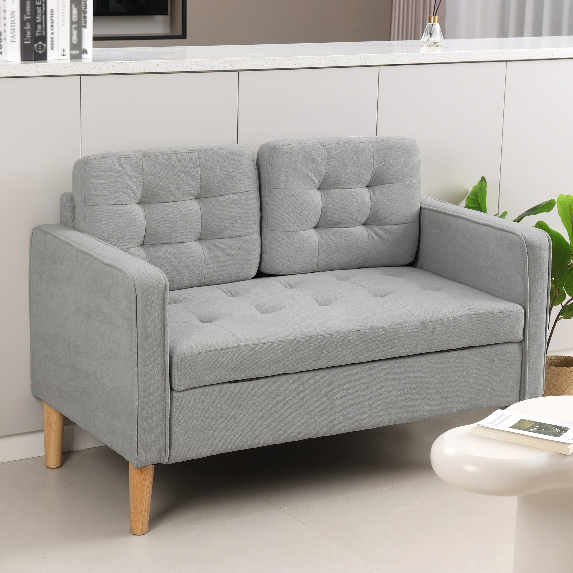 Dvivietė sofa 117 × 62 × 78 cm