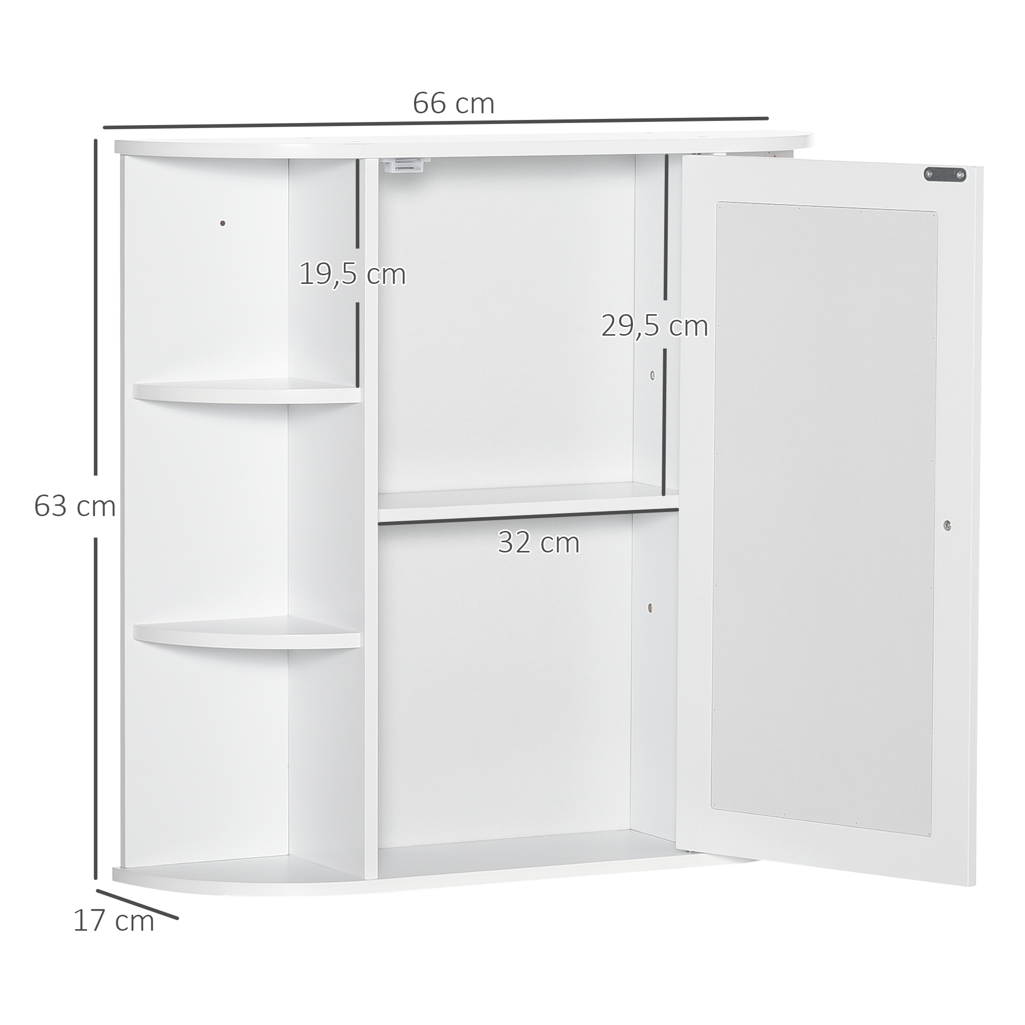 Vannas istabas skapītis 66 × 17 × 63 cm 2