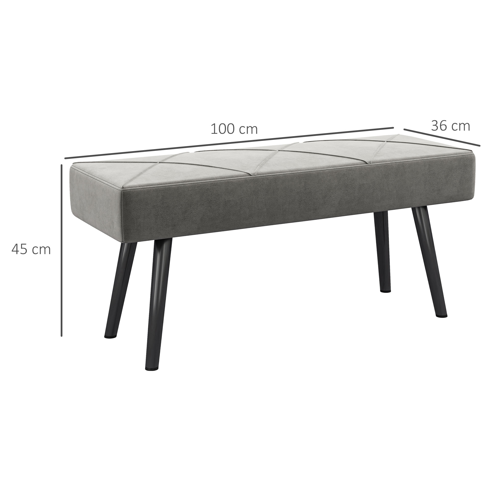 Pufas 100 × 36 × 45 cm 2
