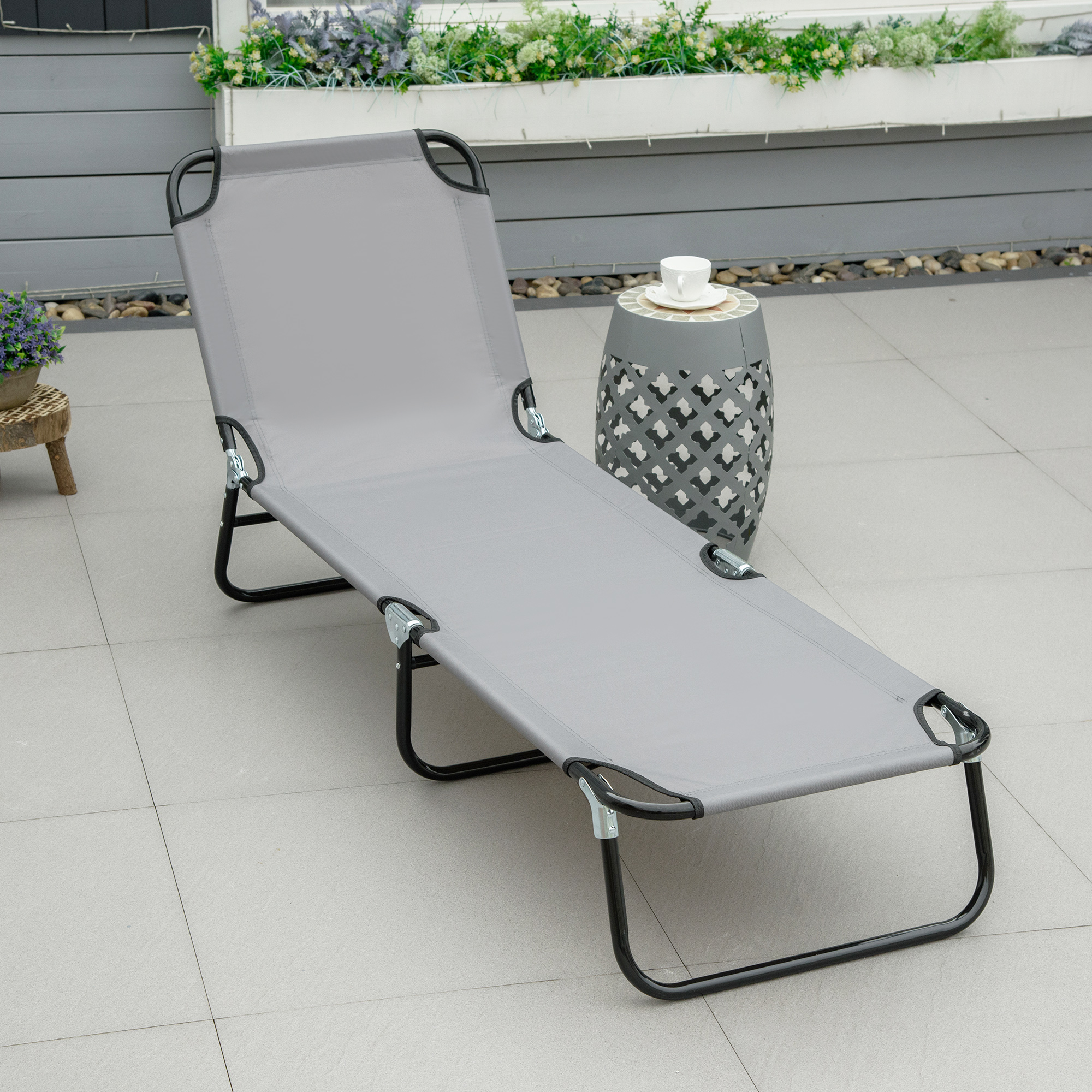 Saulės gultas 188 × 56 × 28 cm