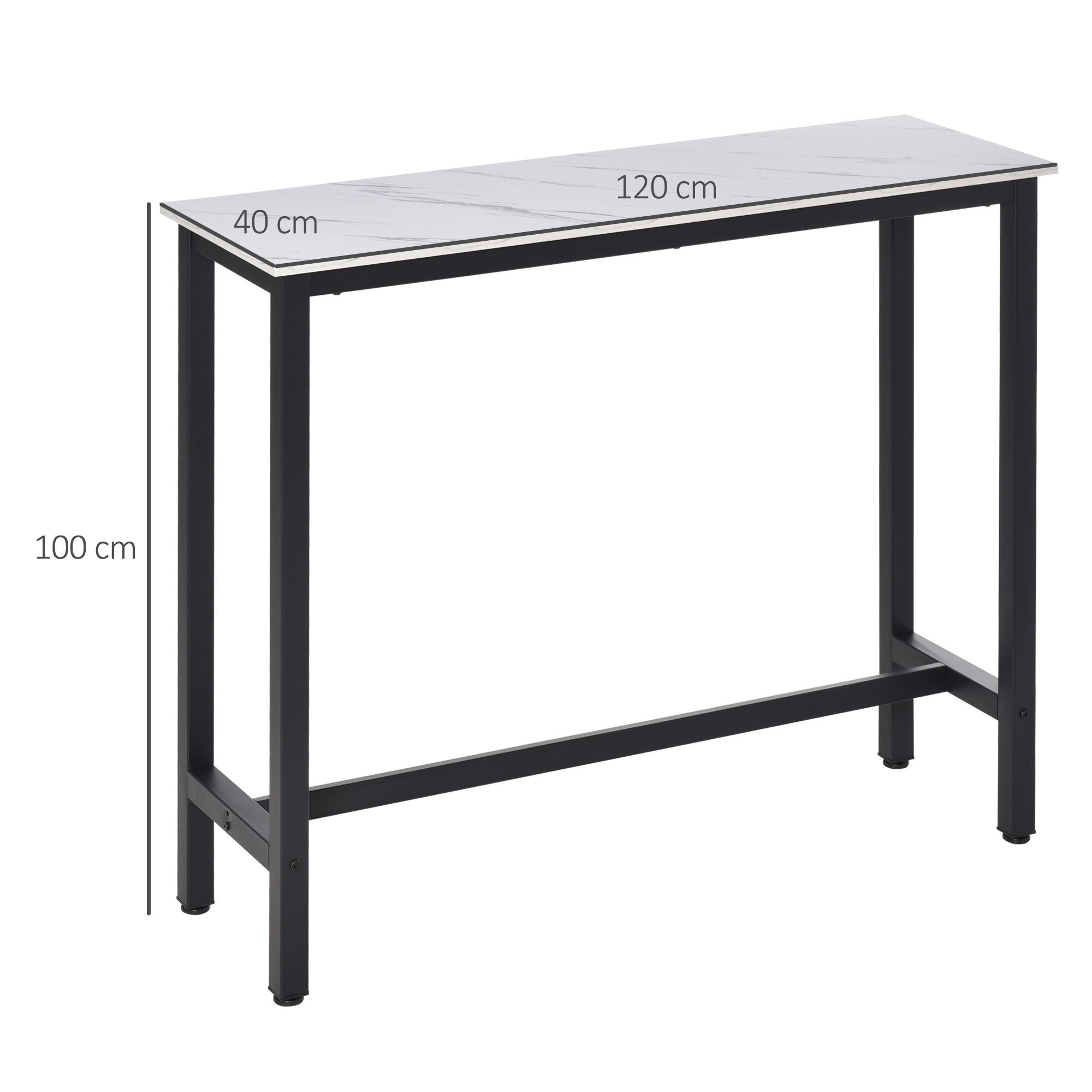 Baro stalas 120 × 40 × 100 cm 2