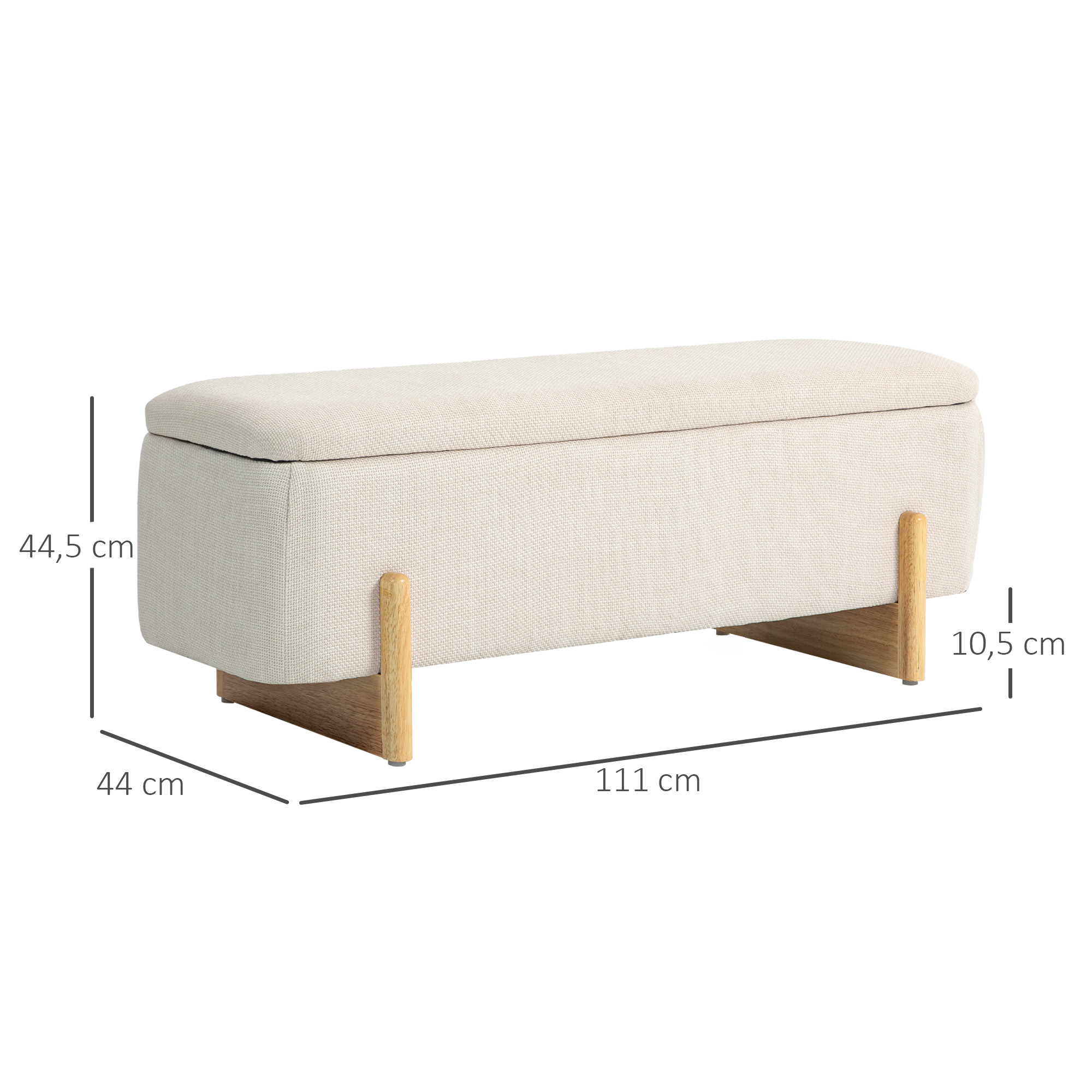 Pufas 111 × 44 × 44,5 cm 2
