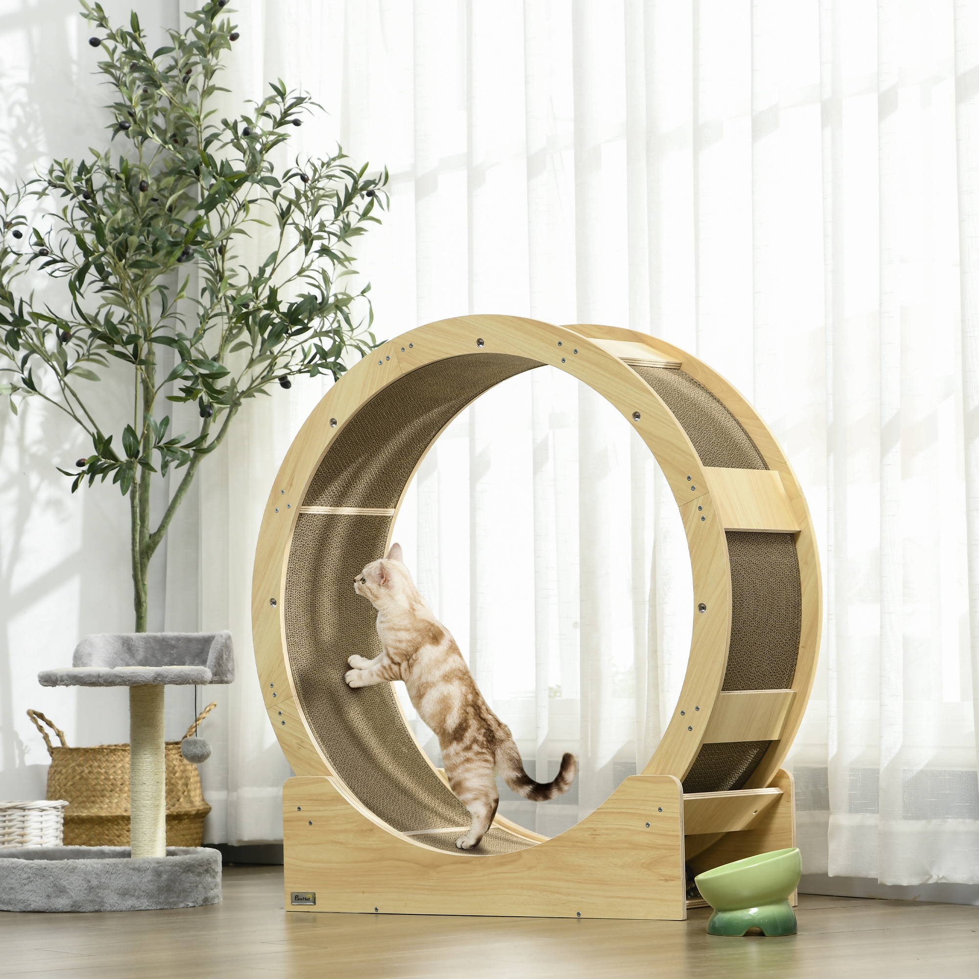 Katinų bėgimo ratas 91 cm