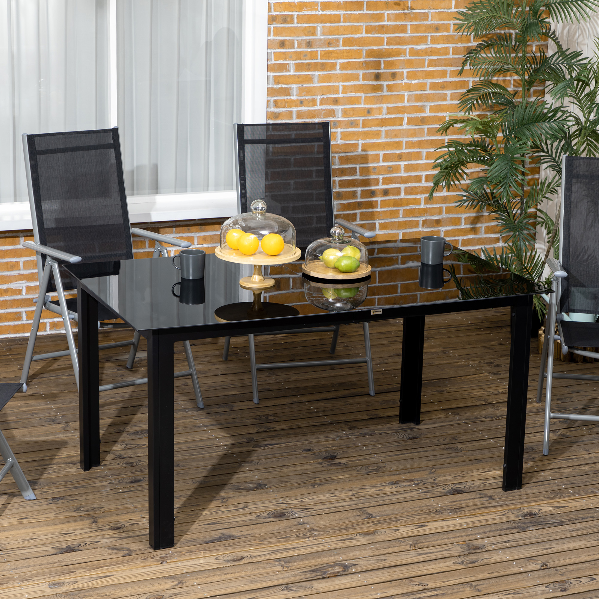 Lauko stalas 150 × 90 × 74 cm