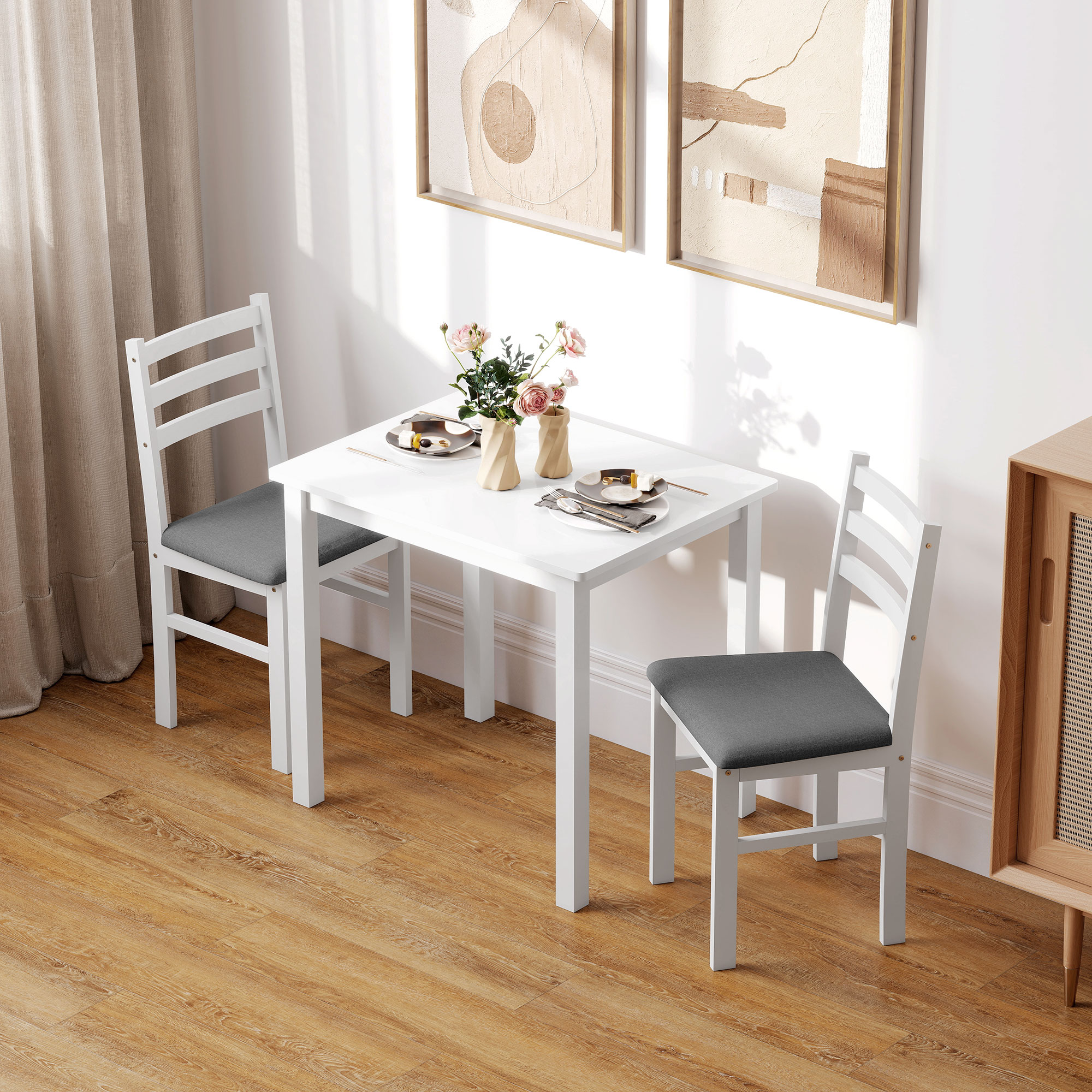 Valgomasis komplektas 80x60 cm 3 vnt.