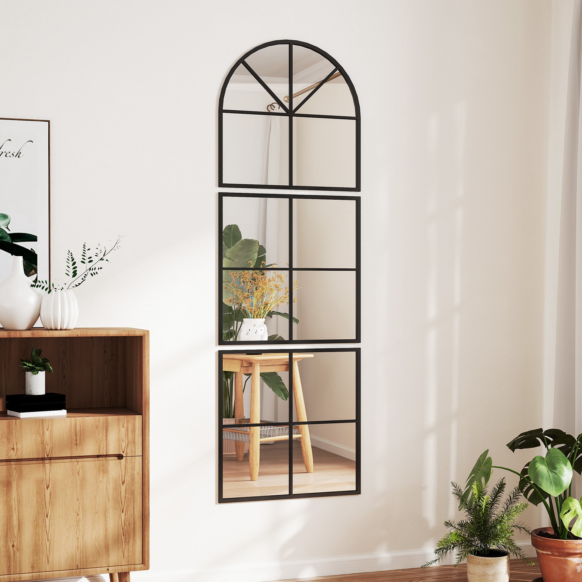 Sieninis veidrodis 60 x 2 x 180 cm