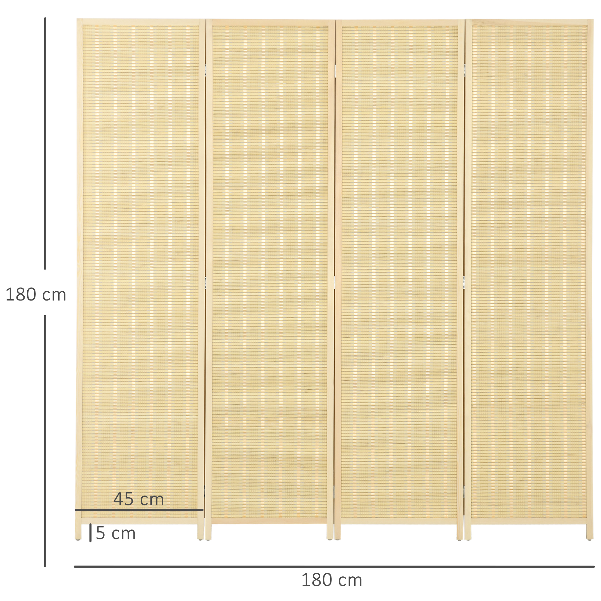 Kambario pertvara 180 x 180 cm 2